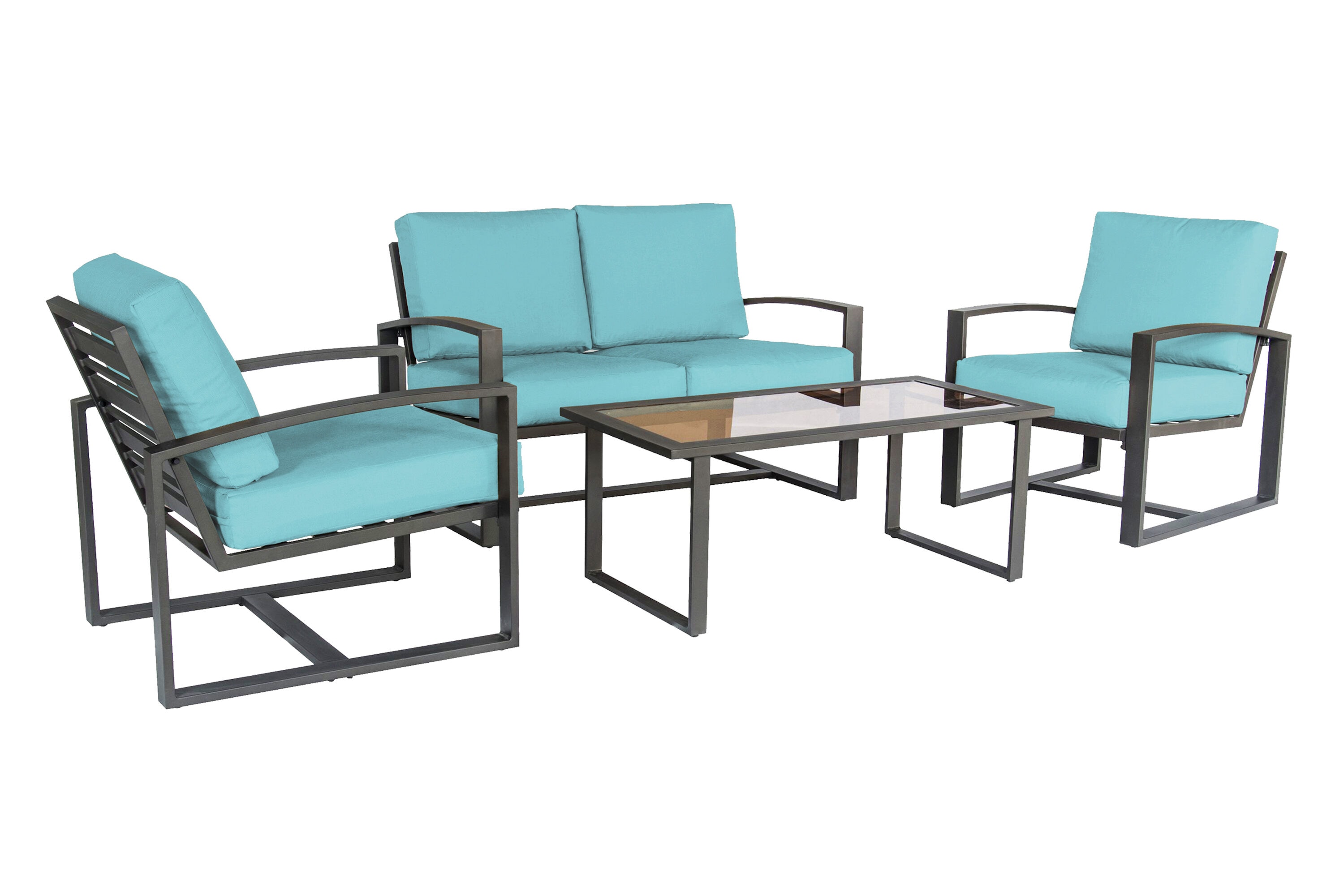Leisure Made 967003-BLU Patio-Conversation-Sets - View #6