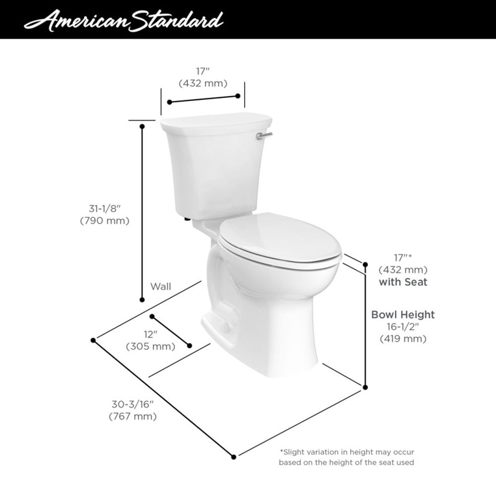 American Standard 204AA105.020 toilets - View #4