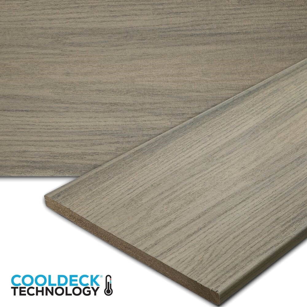 MoistureShield 13550268 Meridian 1/2-in x 12-in x 12-ft Composite CoolDeck Catalina Fascia trim