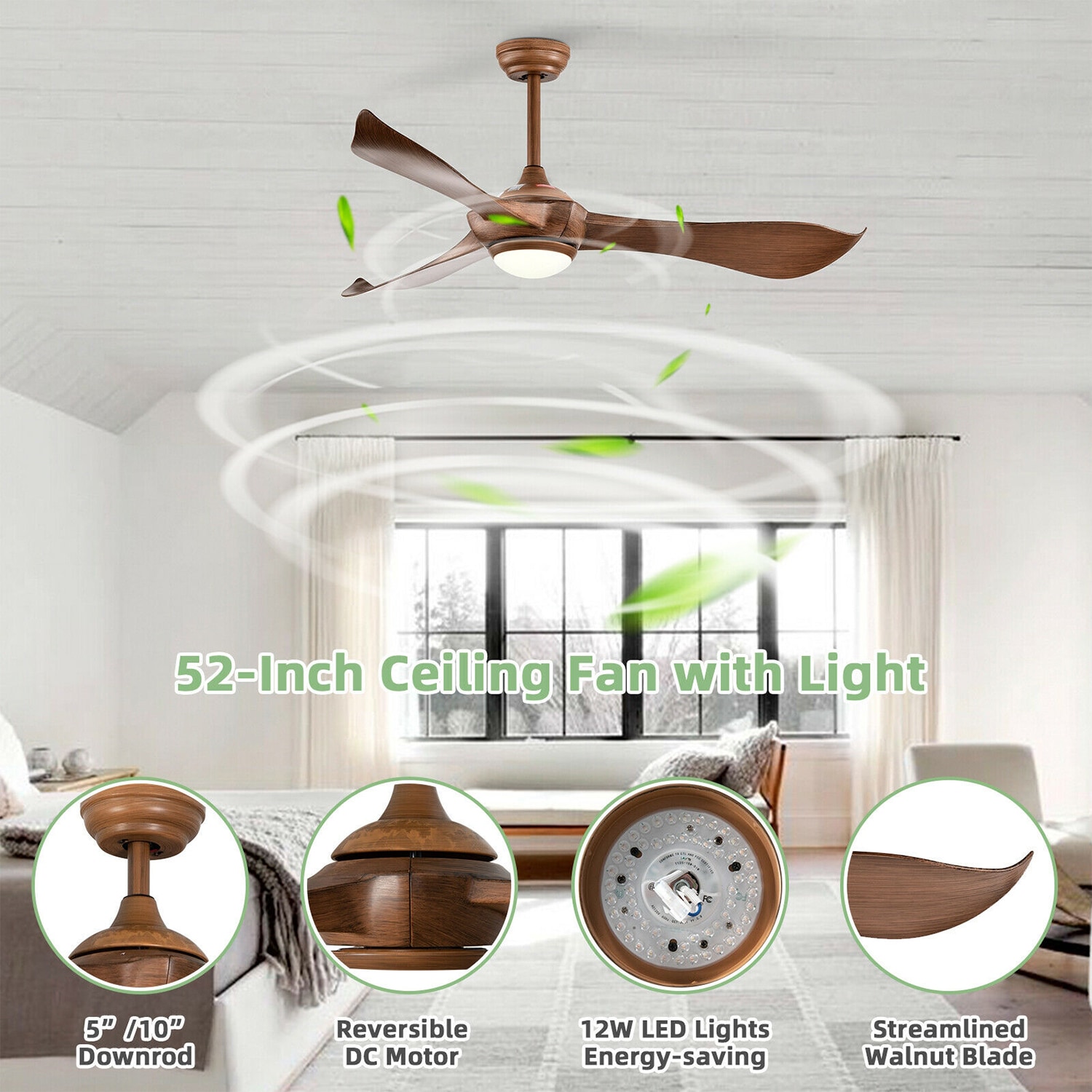 WELLFOR CHY-CF082US Ceiling-Fans - View #9