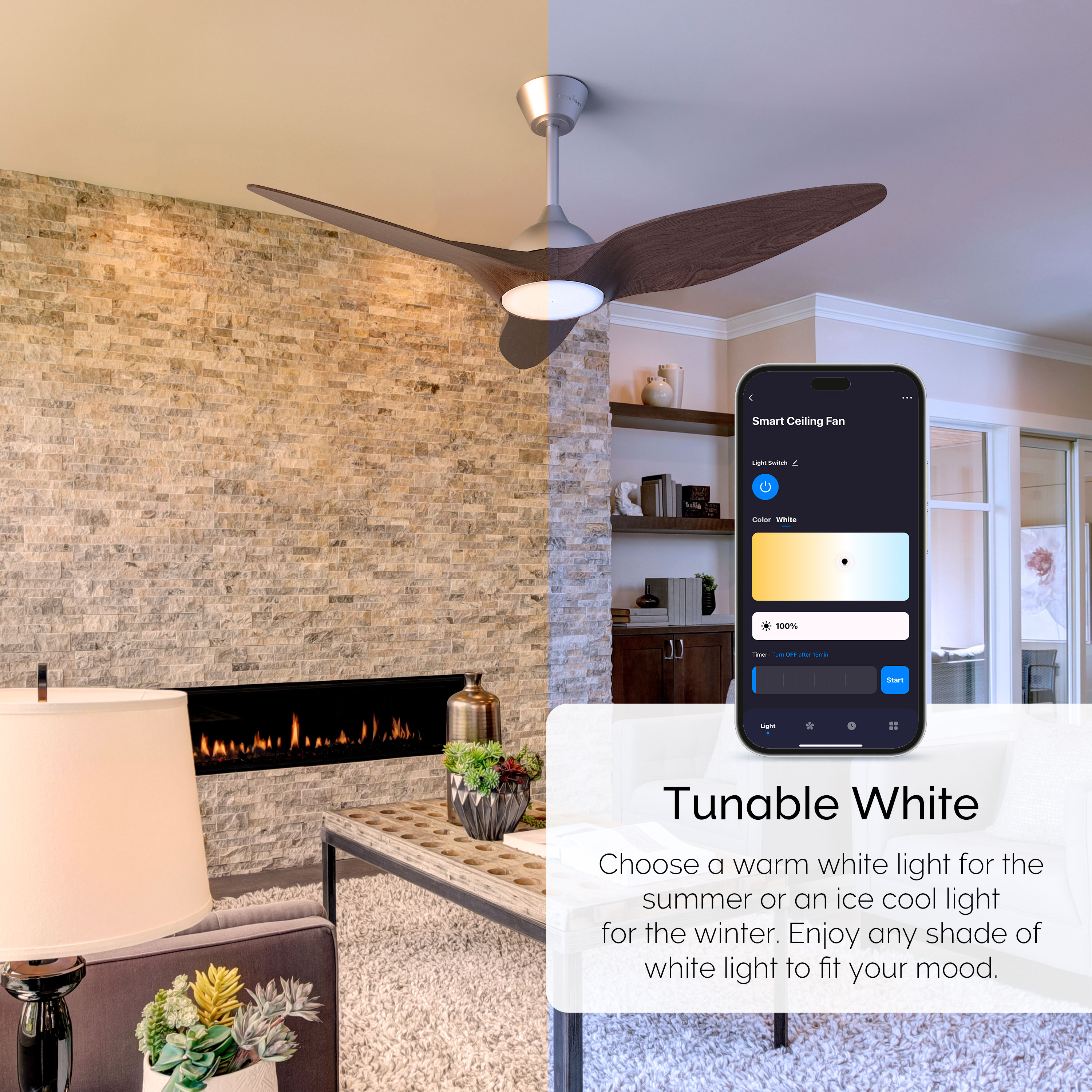 atomi smart AT2005-BS-WW Ceiling-Fans - View #4