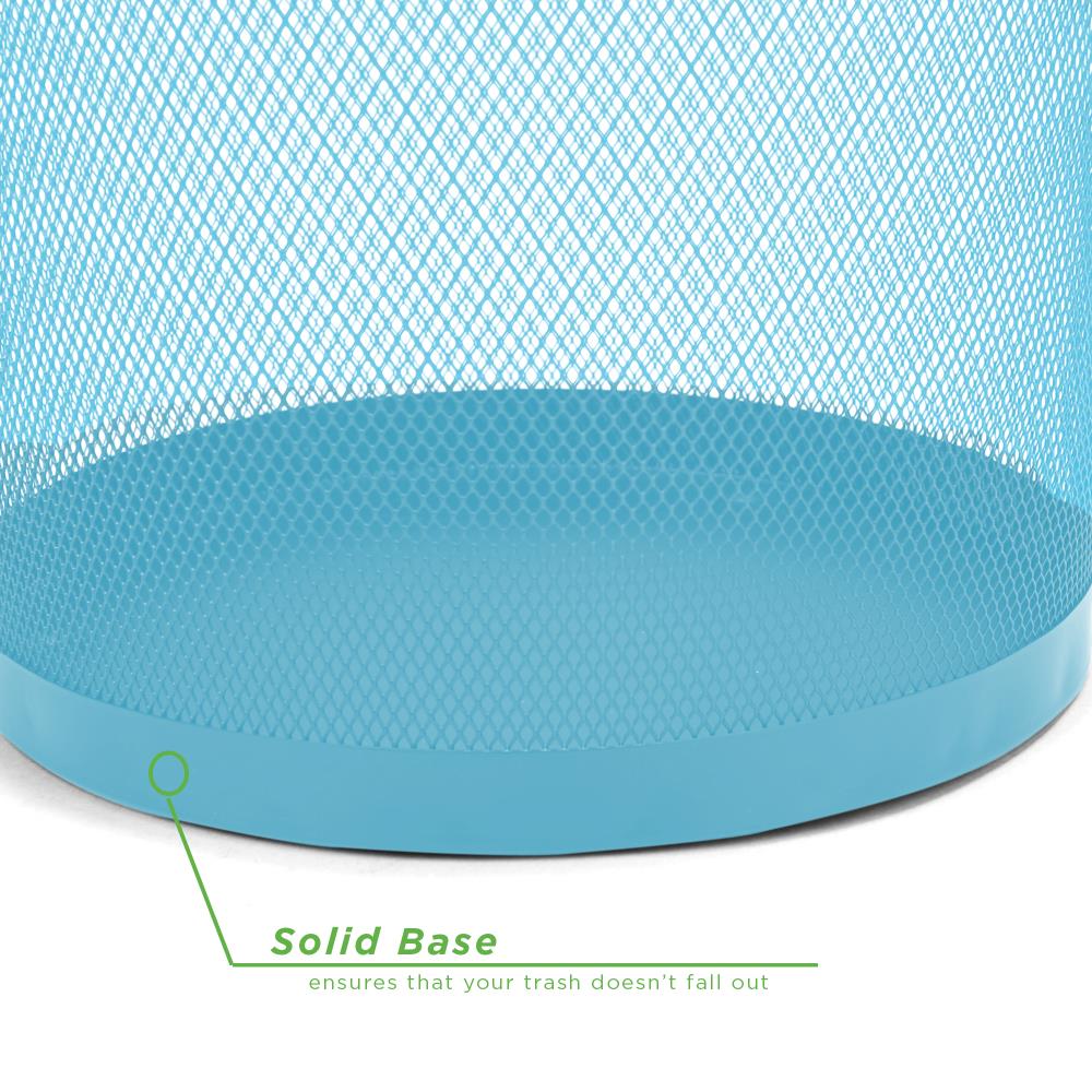 Onyx™ Mesh Large Round Wastebasket (Qty. 3)