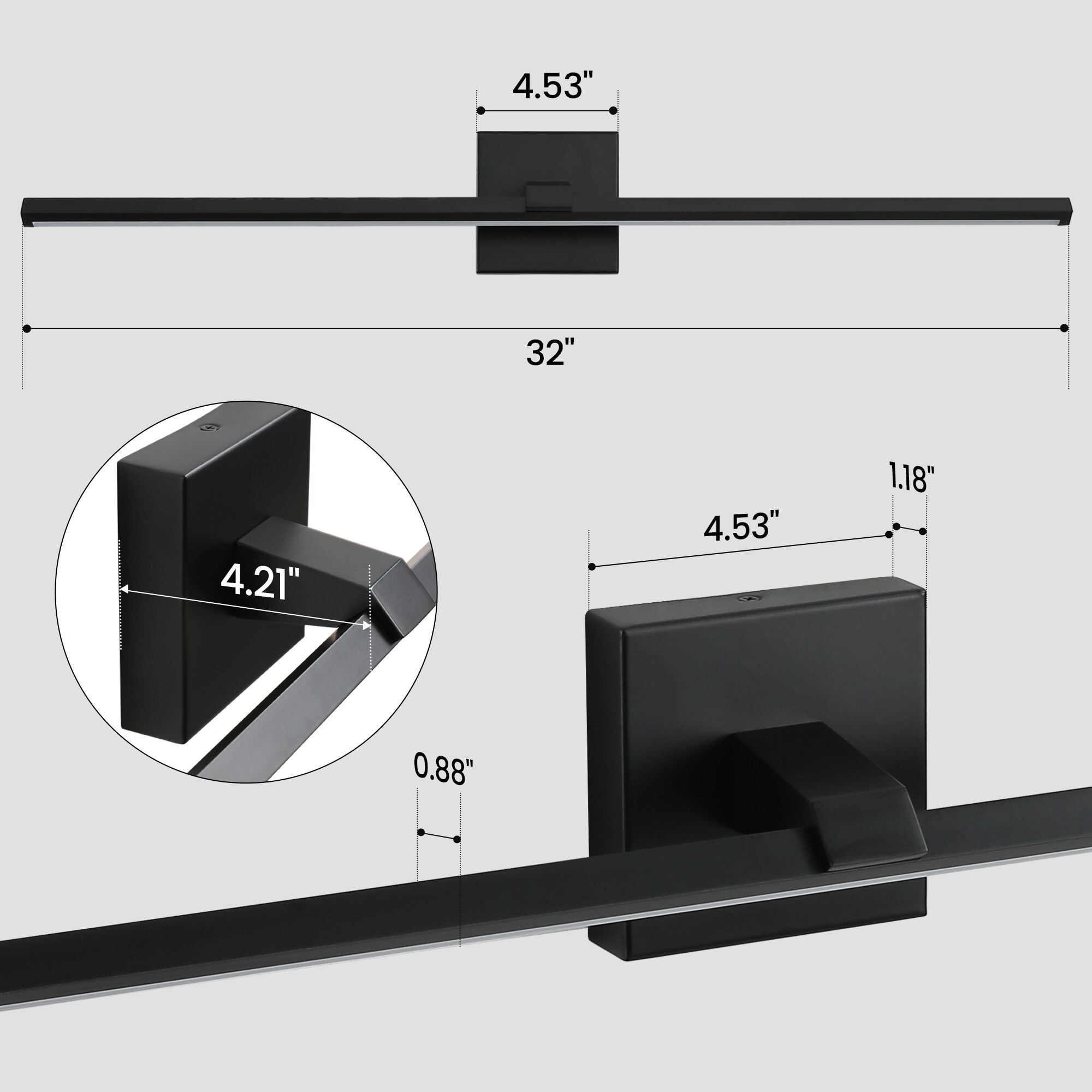 KAISITE 8096WL-32BK-US b089995 - View #4