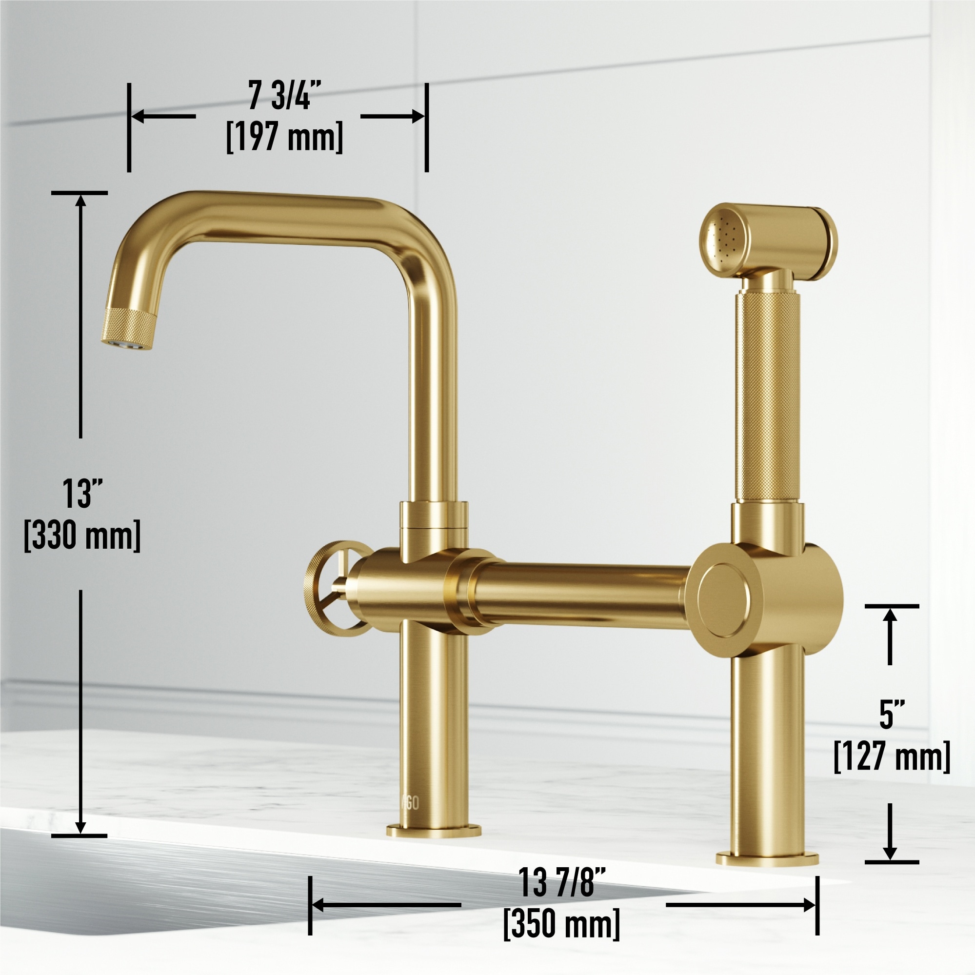 VIGO VG02050MG Kitchen-Faucets - View #3