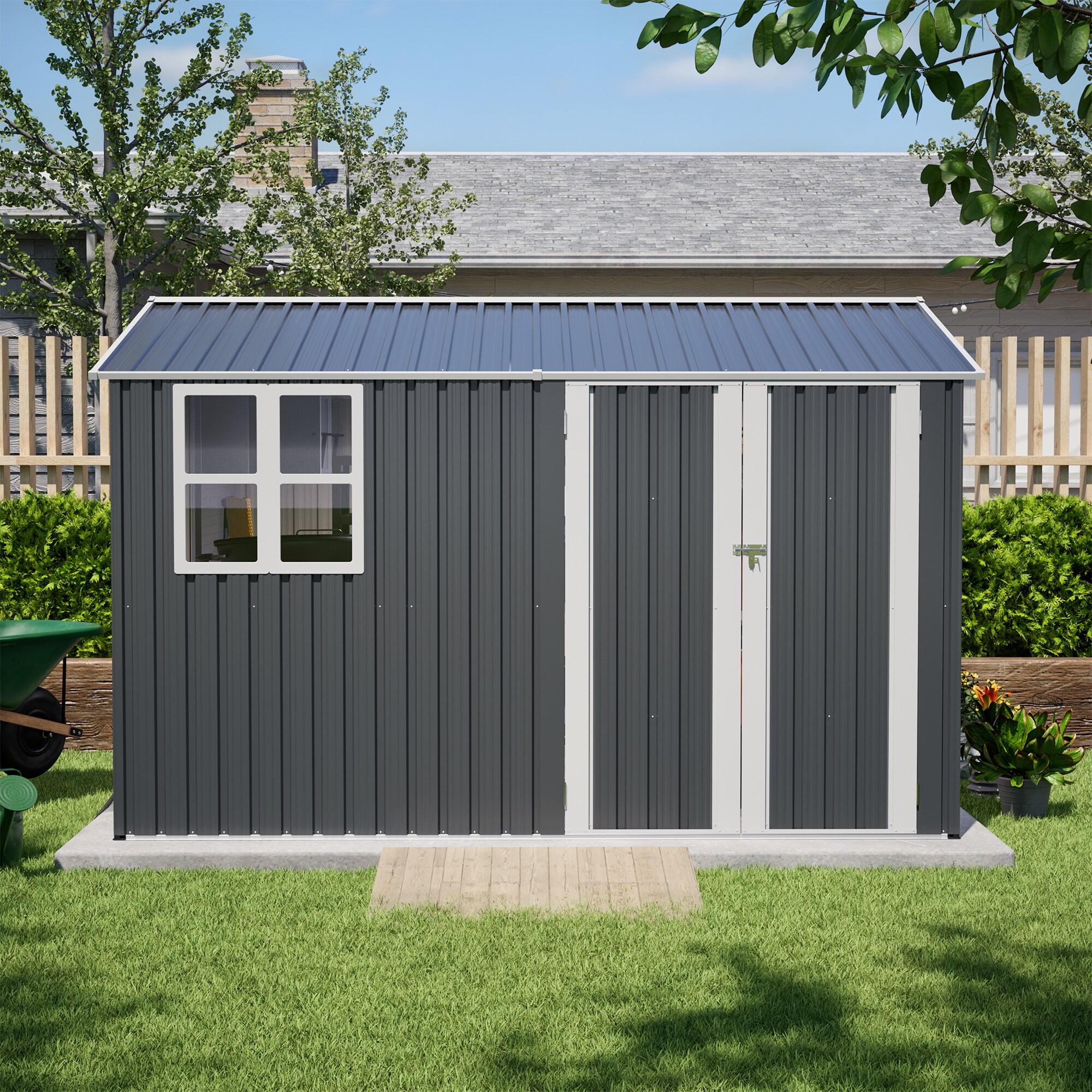 Huluwat P1-05S00087 Metal-Storage-Buildings-Sheds - View #11