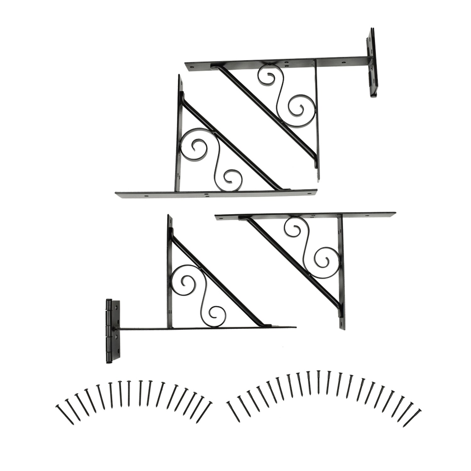 Homax 80097 EasyGate Steel-painted Gate Hardware Kit
