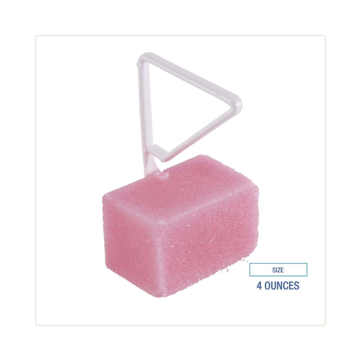 Boardwalk ESNBWKB04BX Toilet Bowl Para Deodorizer Block Cherry Scent 4 oz Pink 12 Box