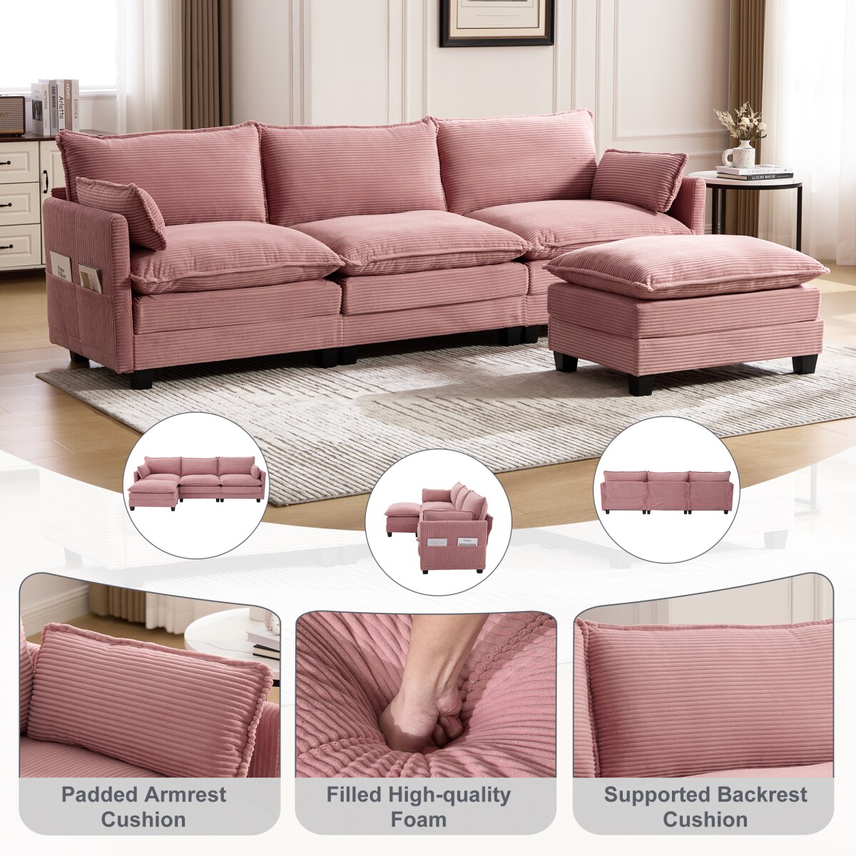 Streamdale Furniture W1568S00256 Sofas-Loveseats - View #5