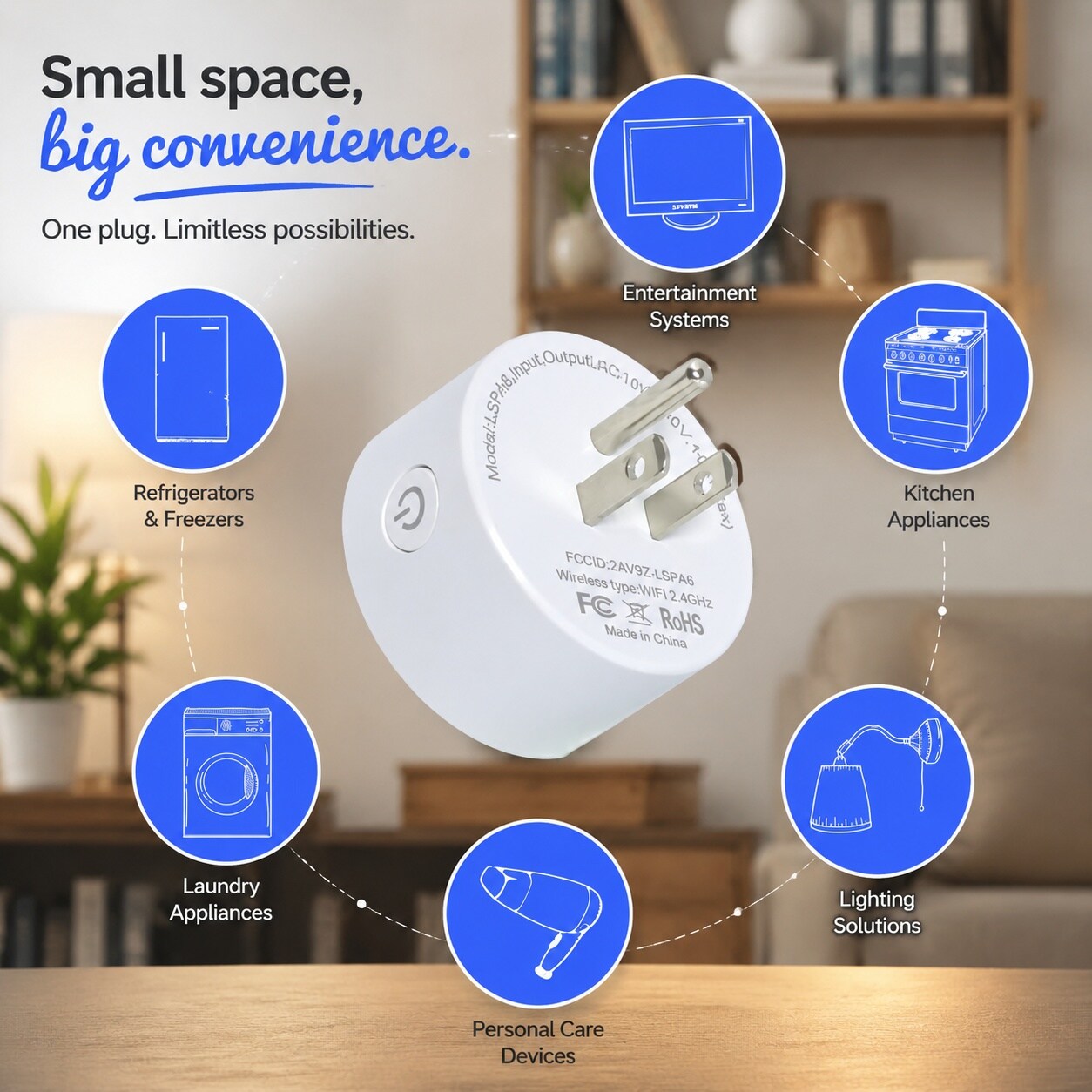 Phewnyzo MLSA04-3LT112 Iris-Smart-Plug - View #6