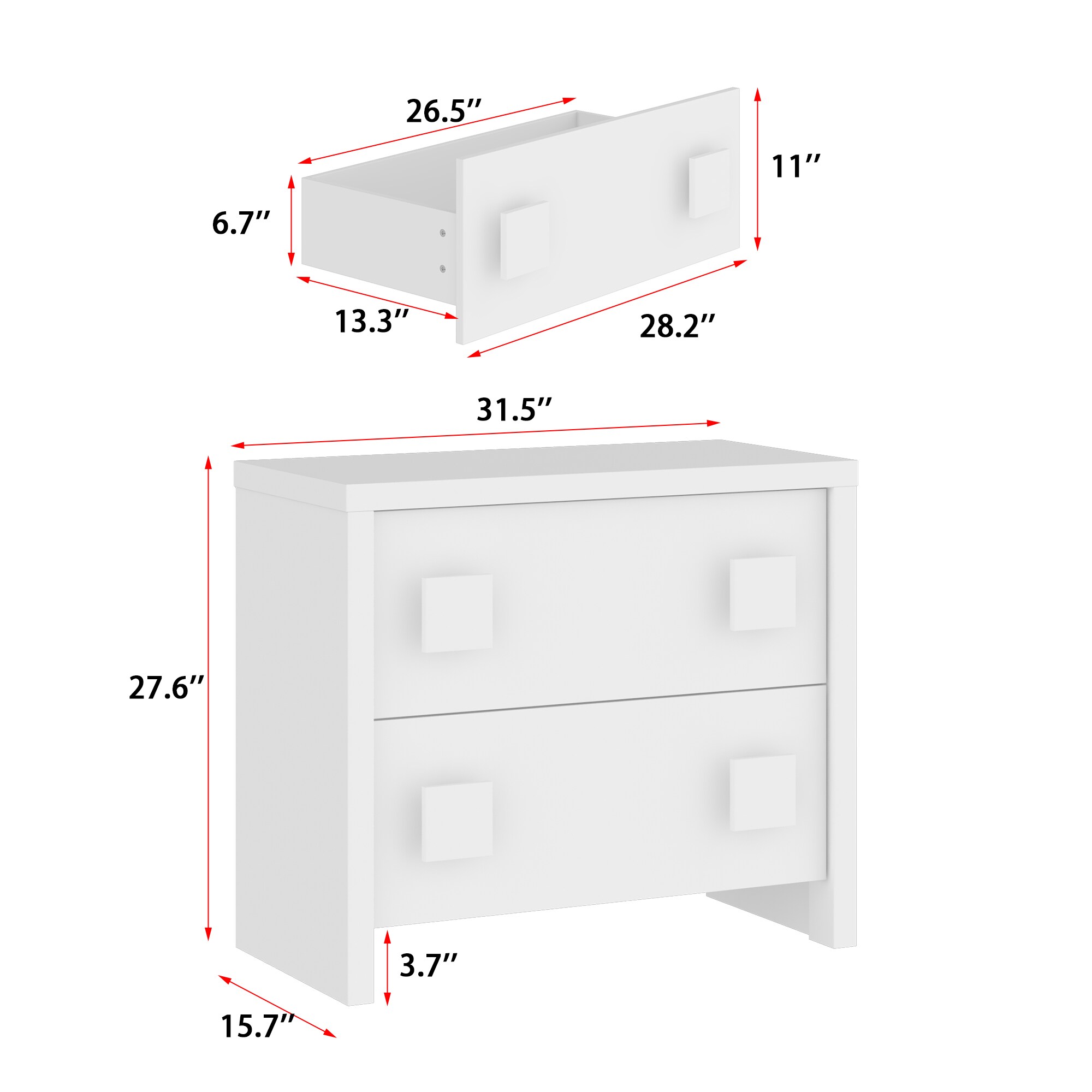 FUFU&GAGA KF210292-01 nightstands - View #12