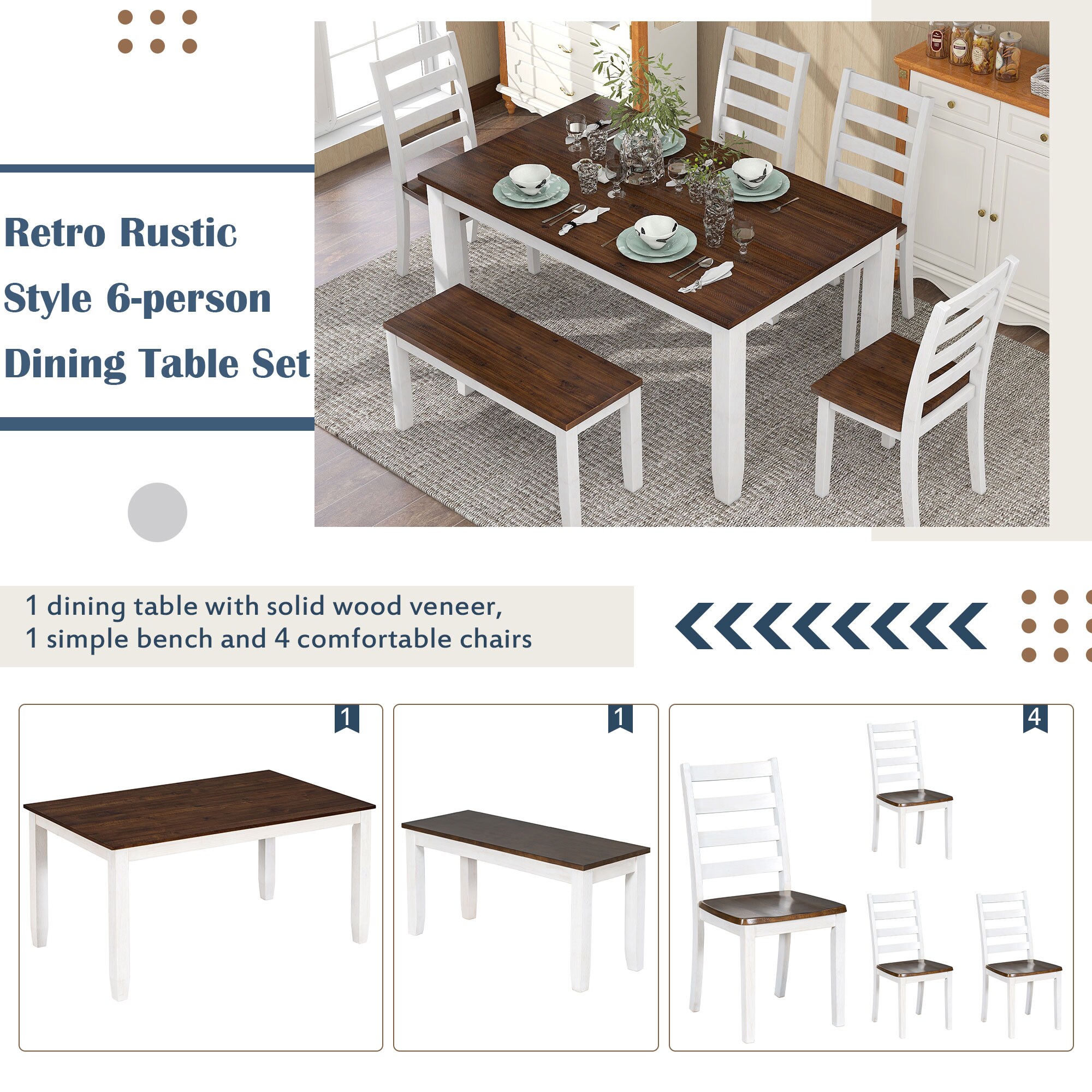 SINOFURN SYA330033BN Dining-Sets - View #4