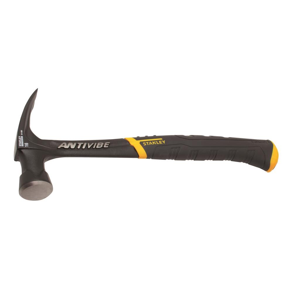 Stanley 16 Oz. Smooth-Face Rip Claw Hammer with Fiberglass Handle