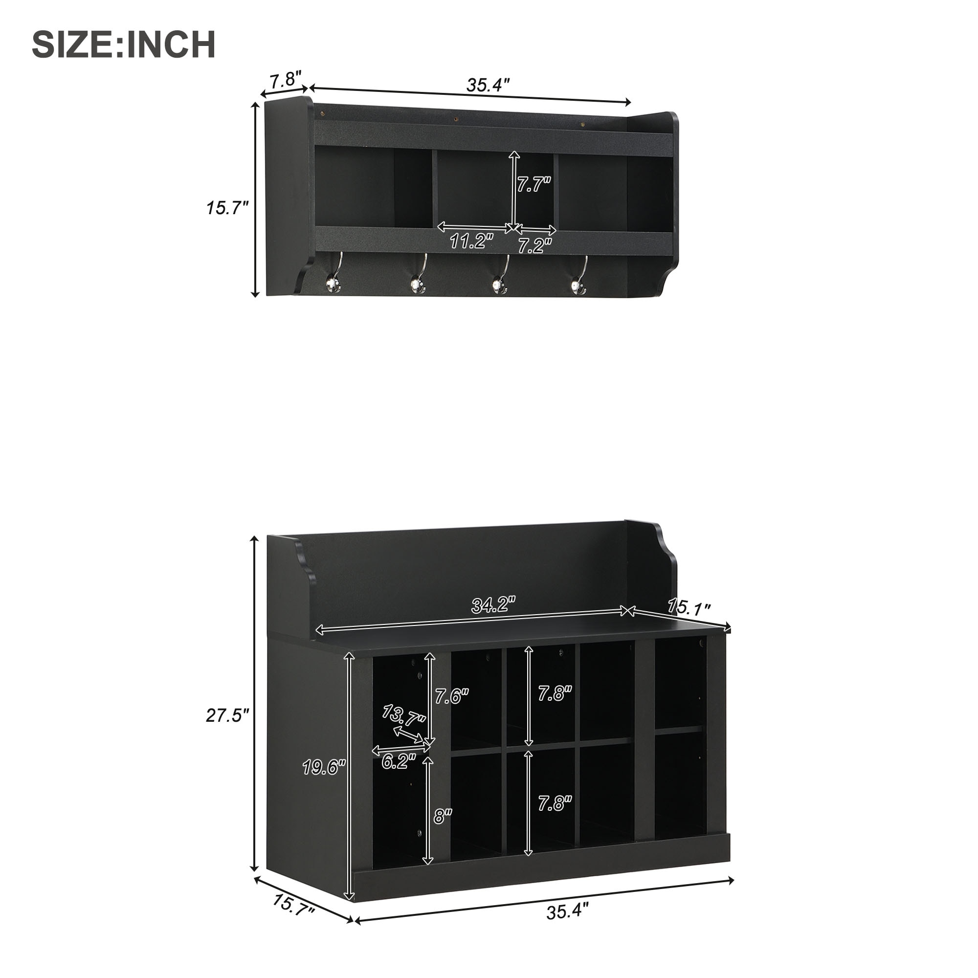 Flynama L-313576AAB Hall-Trees - View #5