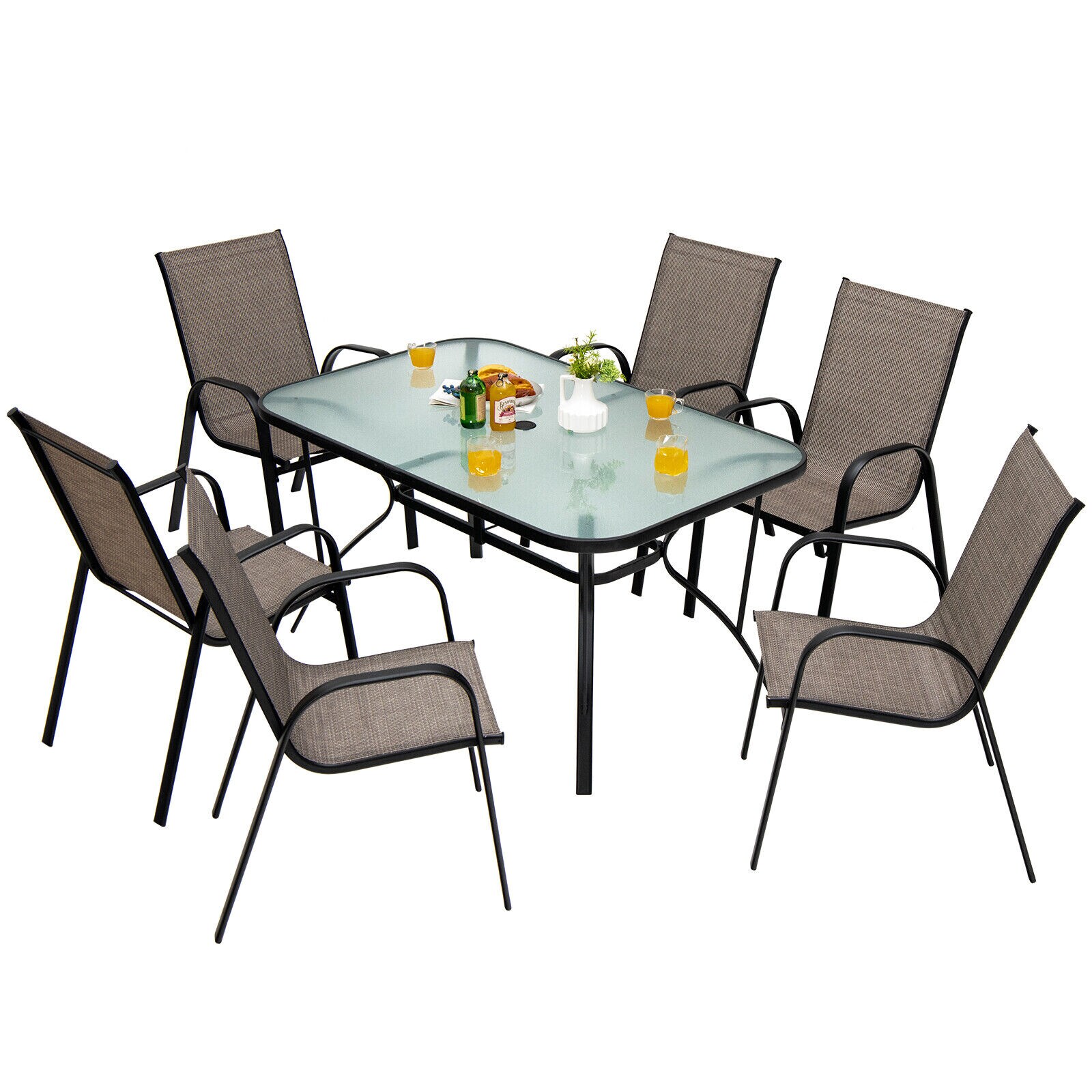 WELLFOR TDG10407-12 Patio-Chairs - View #7
