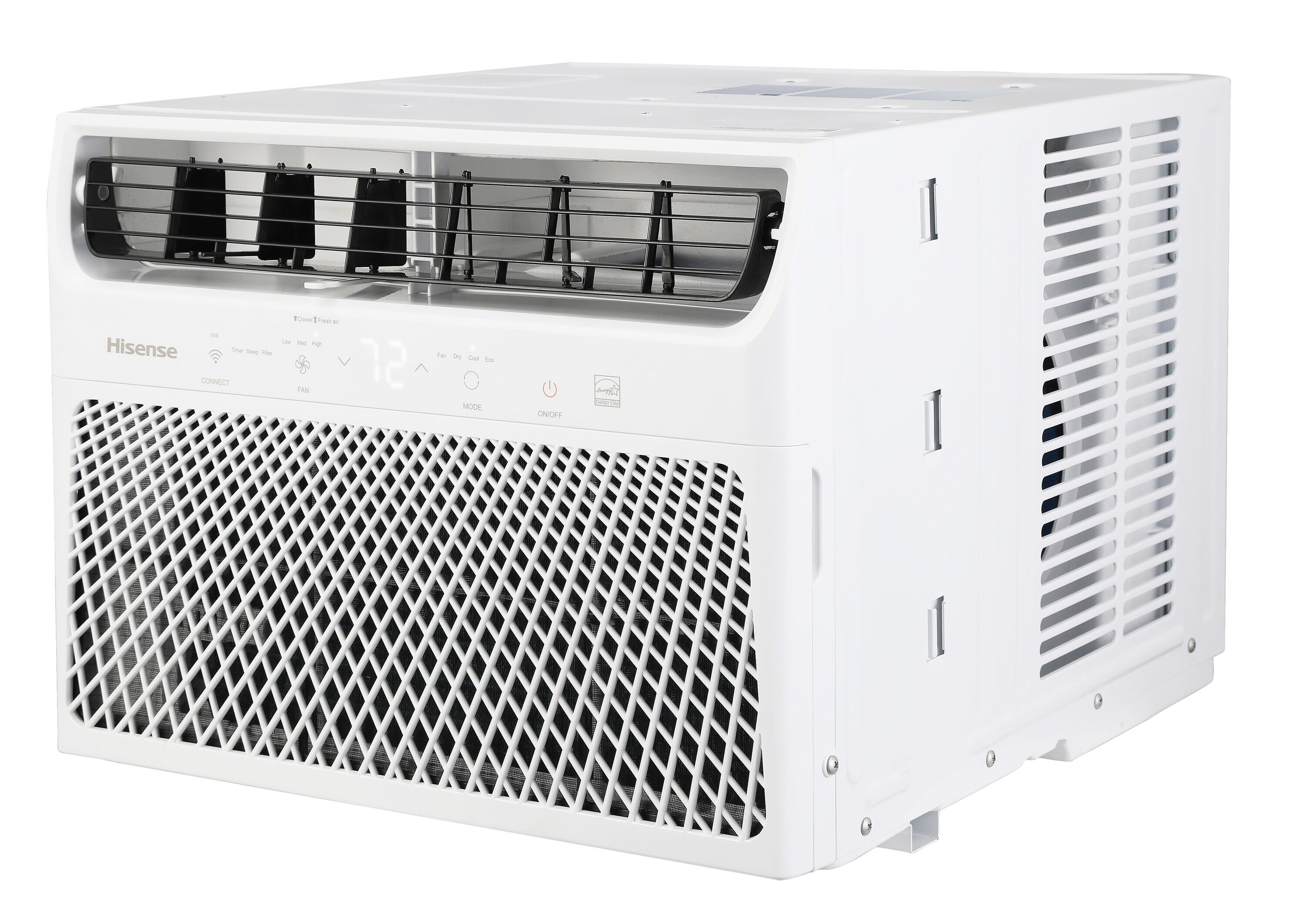 Hisense 700-sq ft Window Air Conditioner with Remote (115-Volt 14000-BTU) ENERGY STAR Wi-Fi enabled