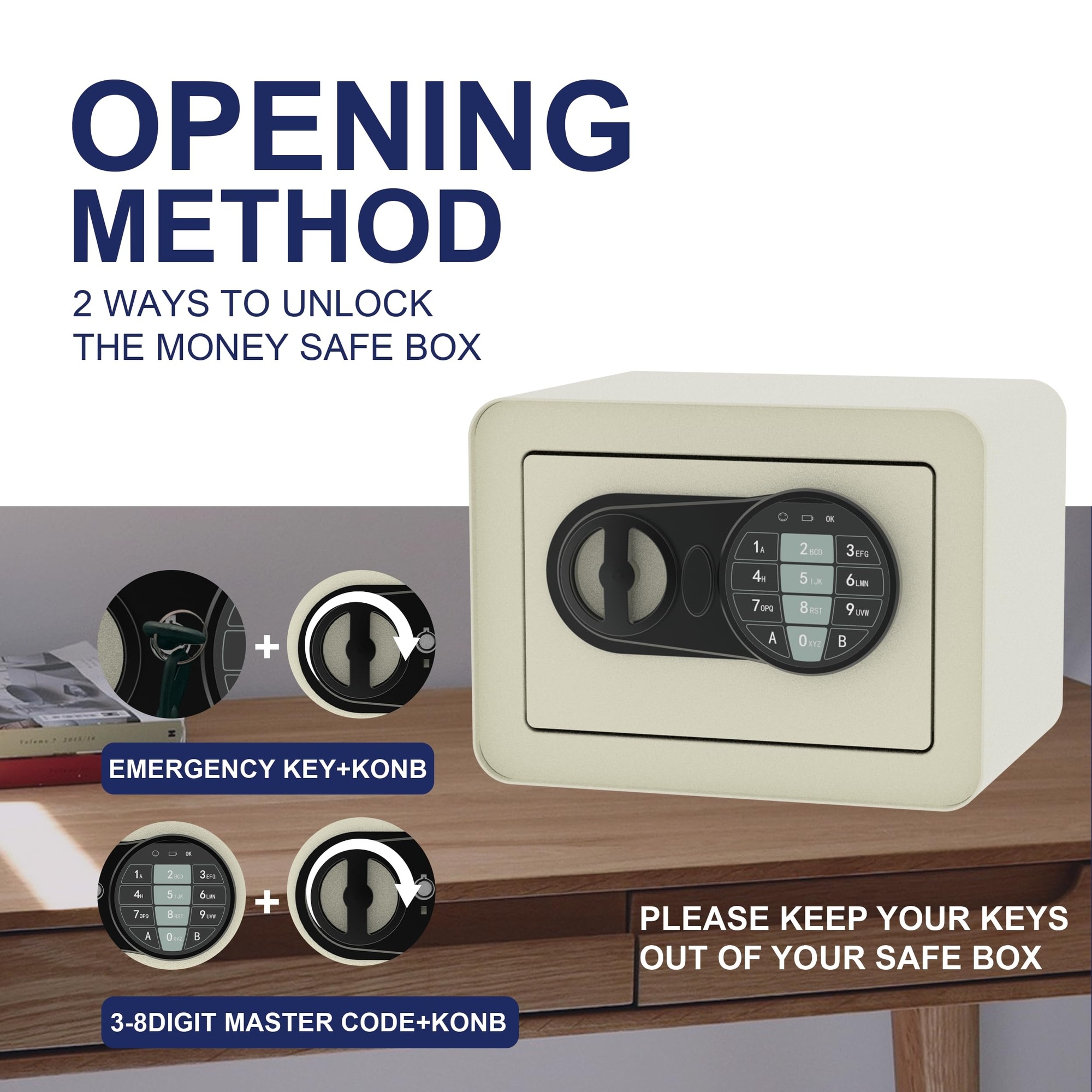 KIWDZFU LKI0803B374 Cash-Check-Safes - View #3