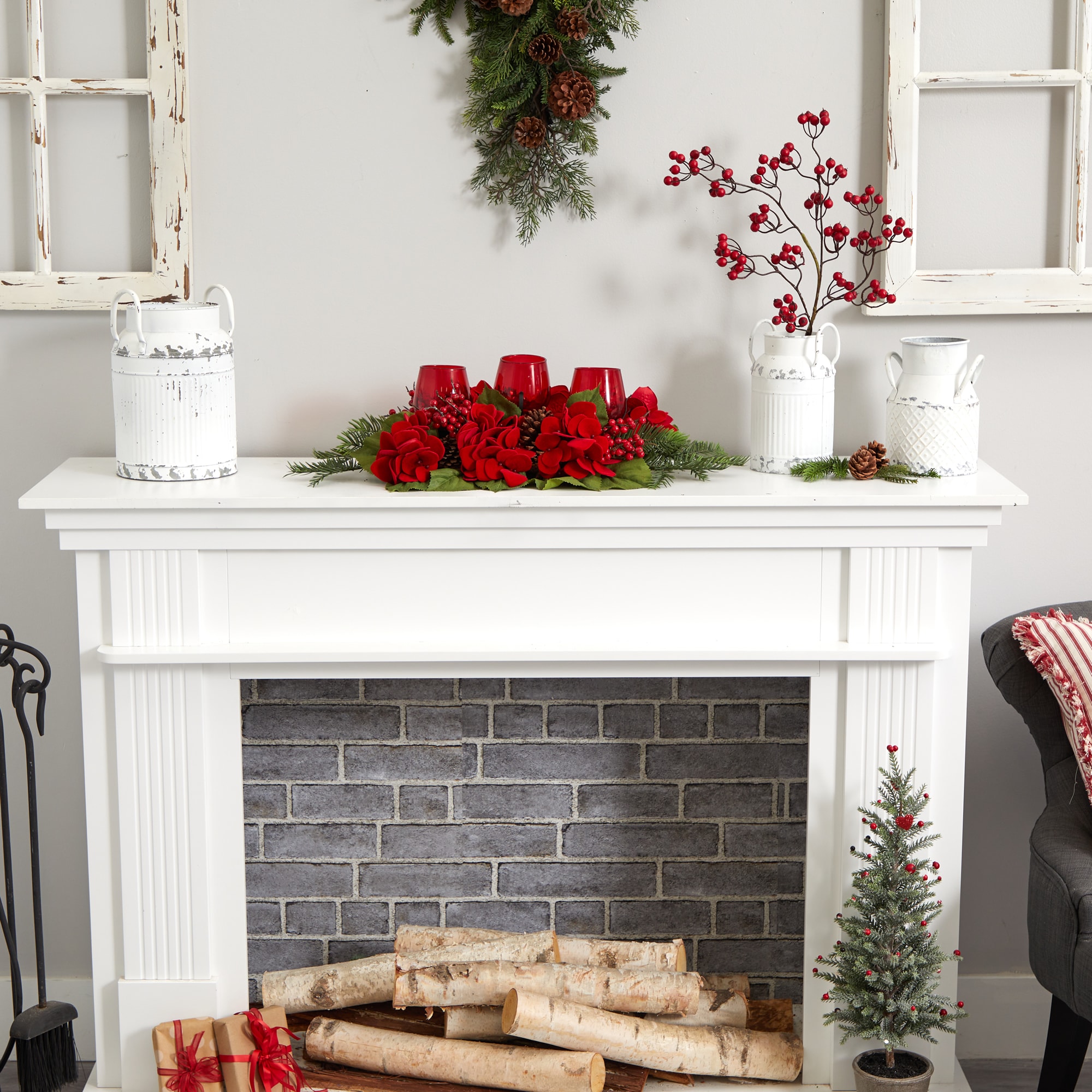 Nearly Natural 4876 Table-Christmas-Decorations - View #5