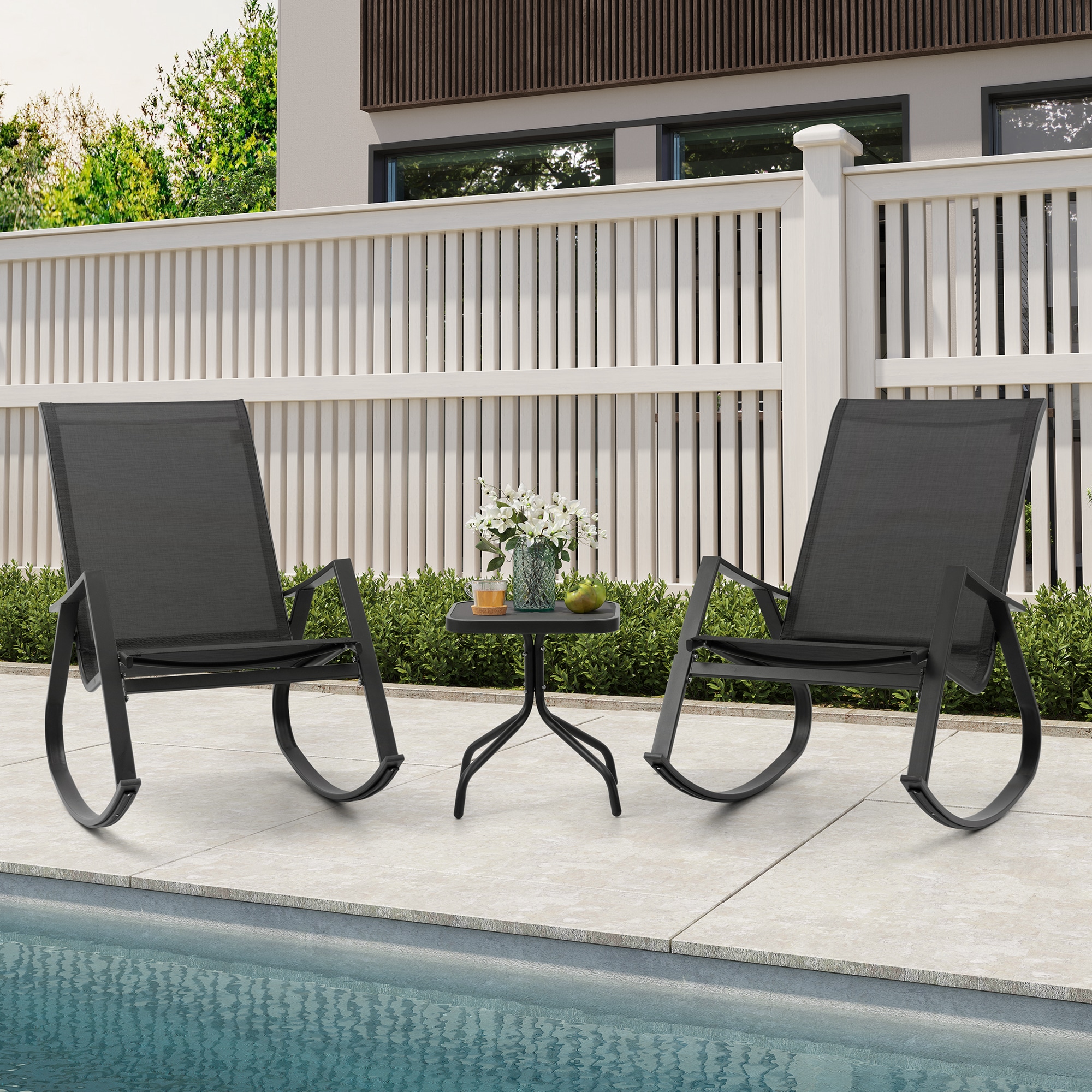 Crestlive Products CL-RC007BLK Patio-Conversation-Sets - View #7