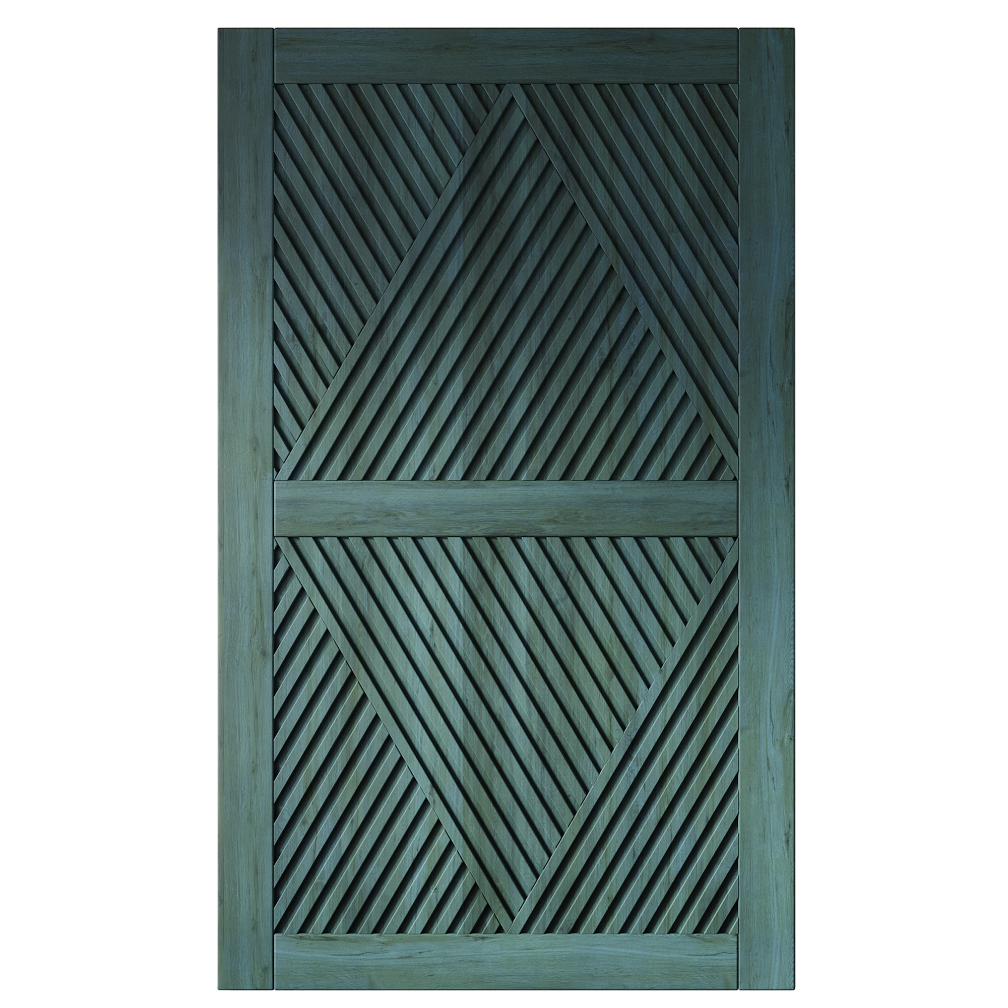 HOMACER C-Panel Solid Pine Wood Sliding Barn Door Slab
