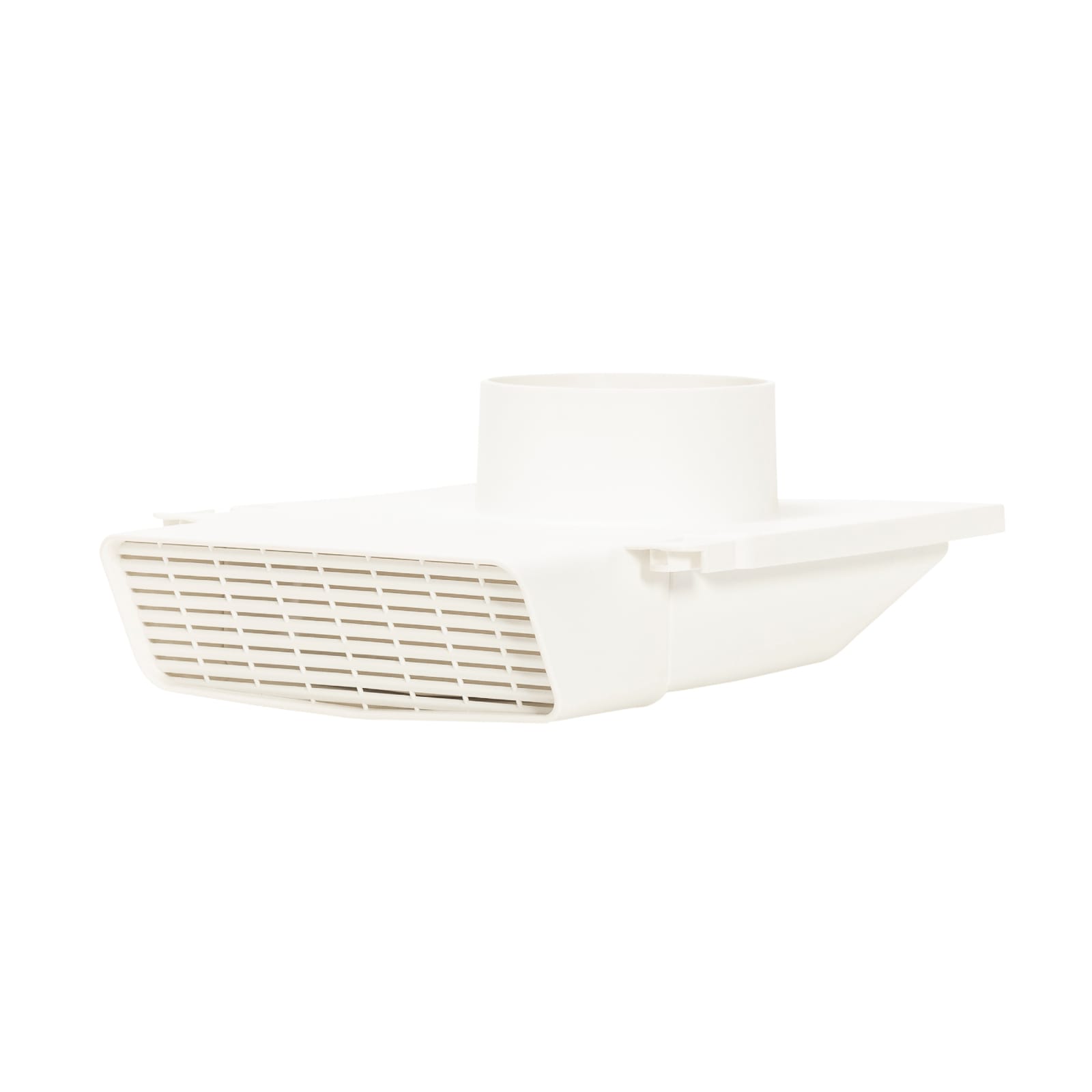 Lancaster Home Products PreVent-It 11.25-in x 7.85-in Plastic Under Eave Soffit Vent for 4-in Duct - White