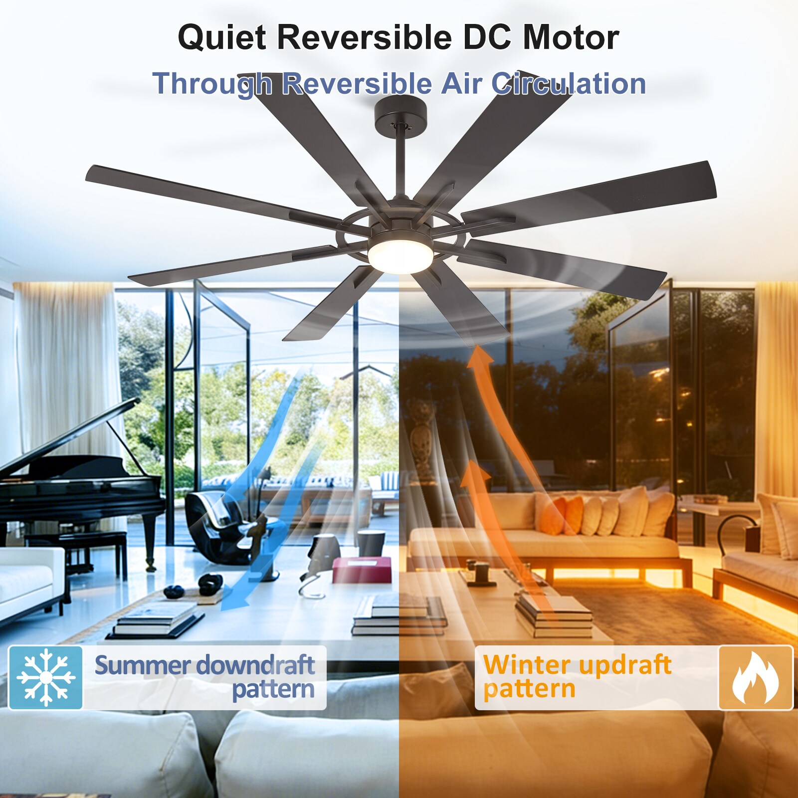 Dovanpaul 190-18C-LWG-LW Ceiling-Fans - View #3