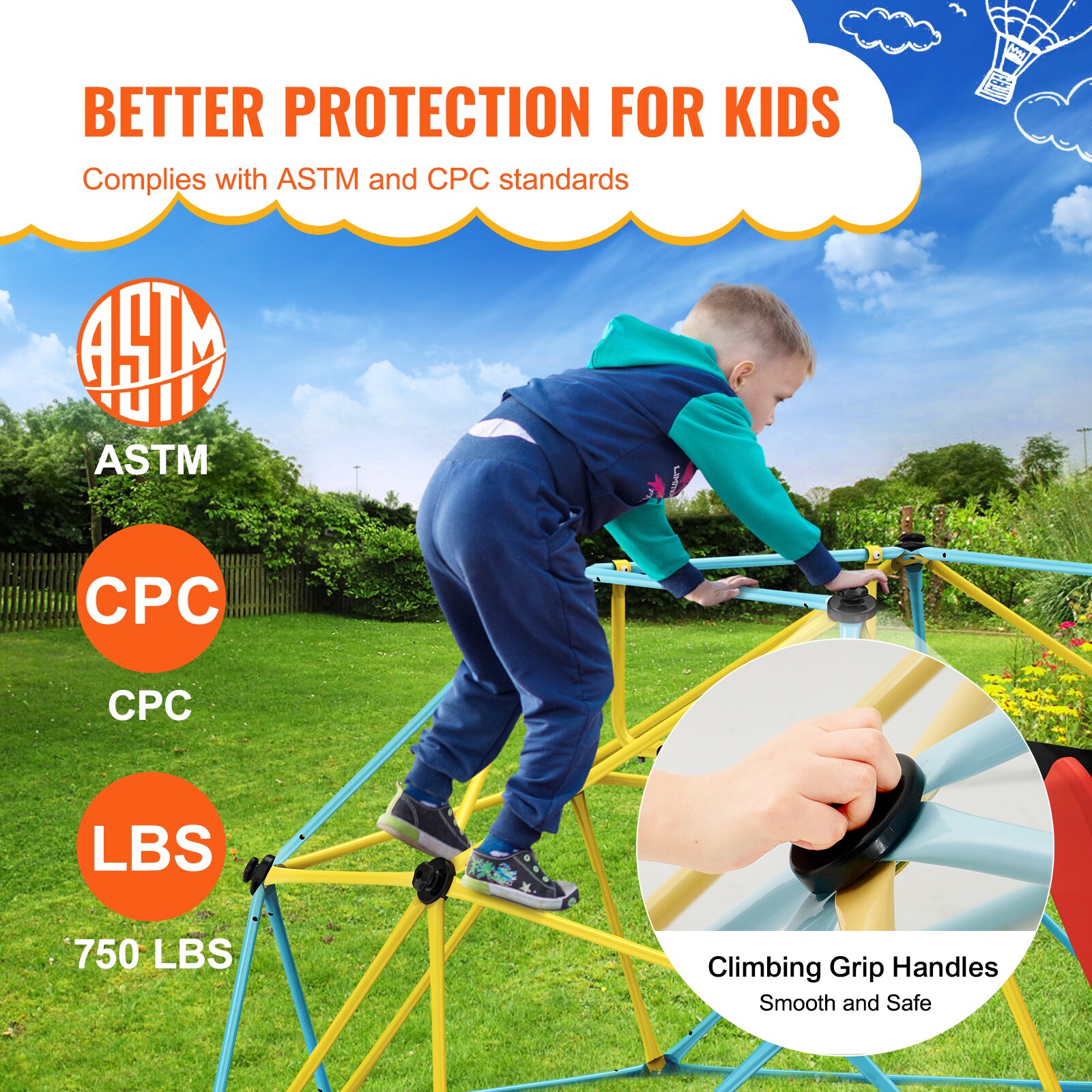 VEVOR SCJHPDYX10FT00633V0 climbers - View #4