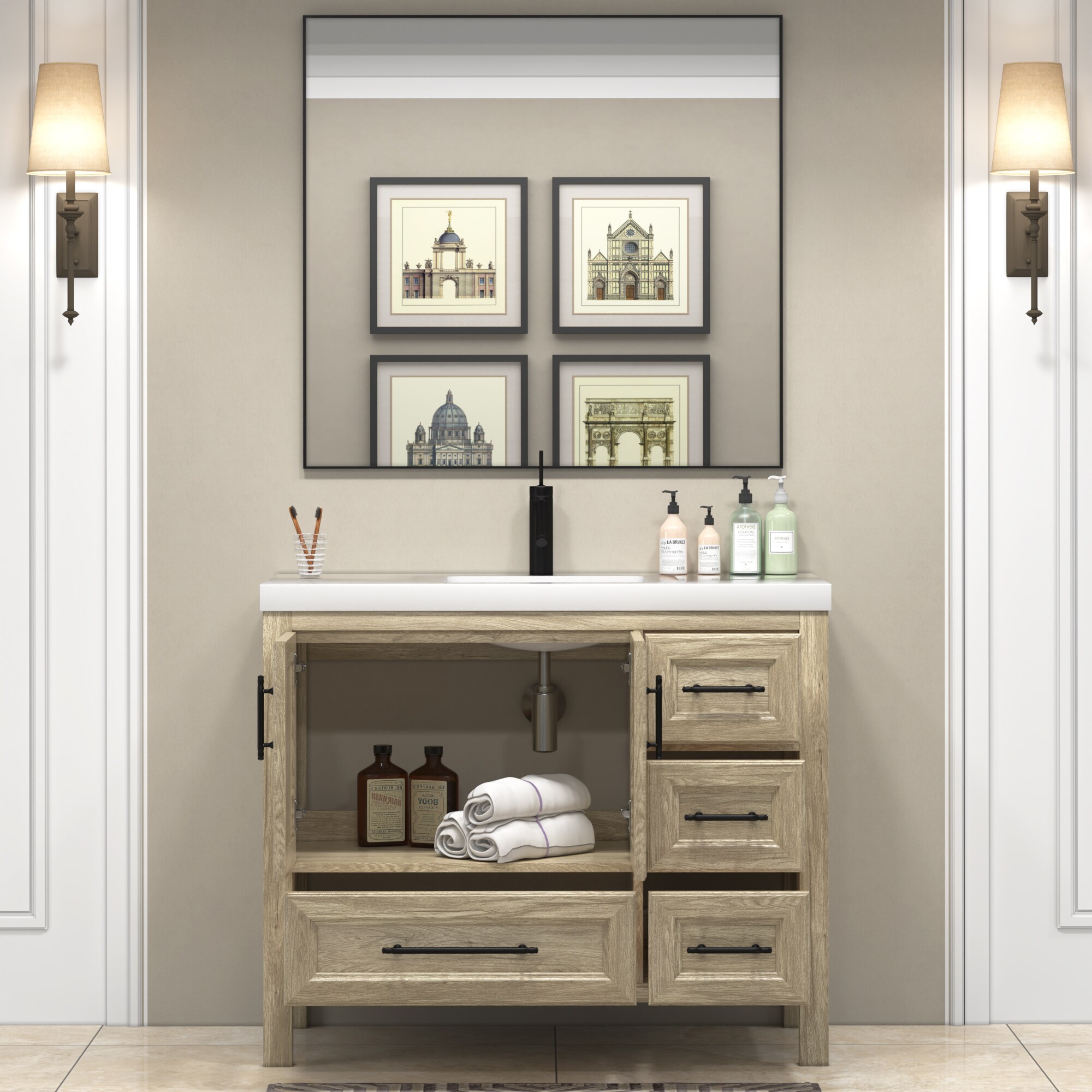 BV Better Vanity VIV42R-HG Bath-Vanity-Combo - View #6