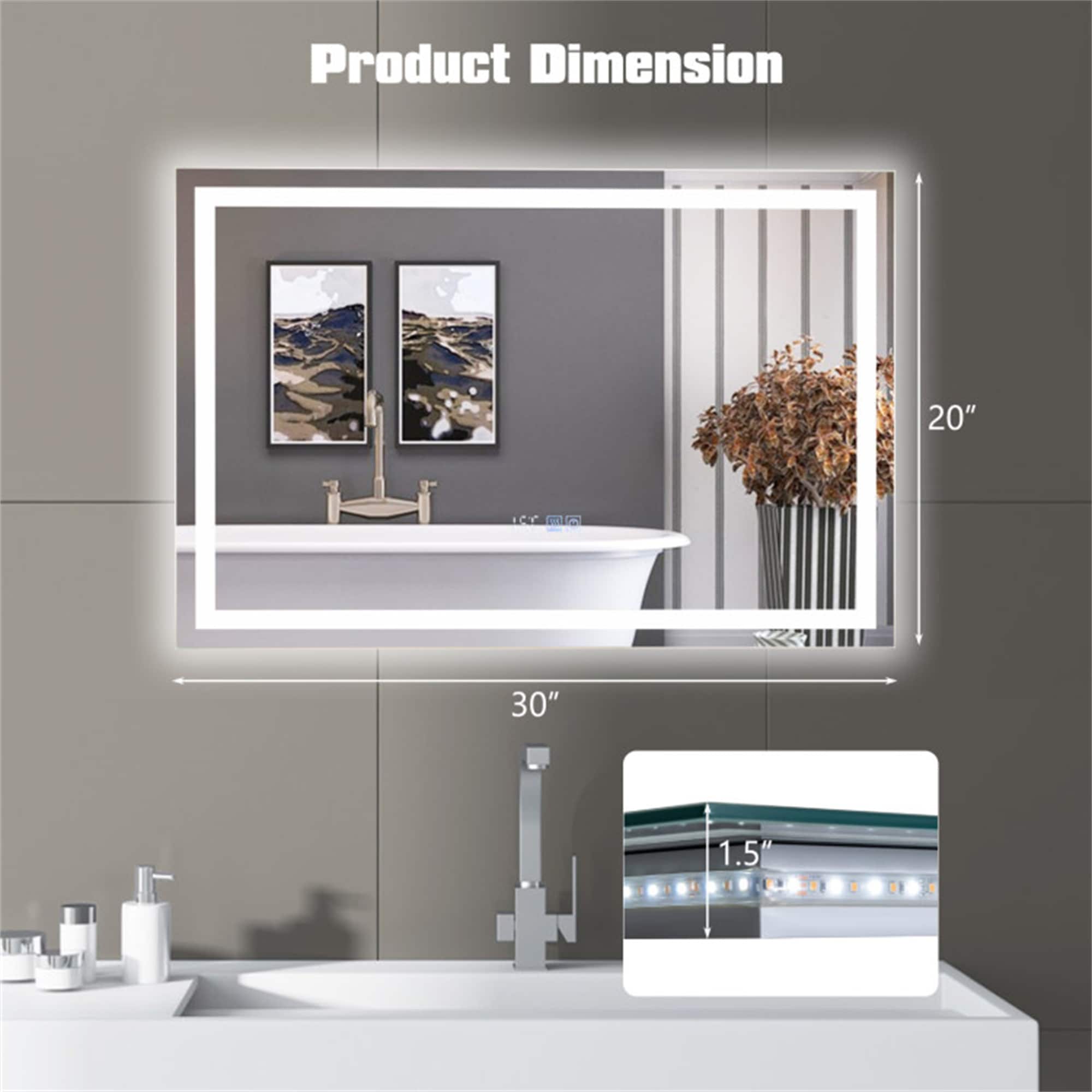 BABOOM BOM-9583635-OR Framed-Bath-Mirrors - View #3