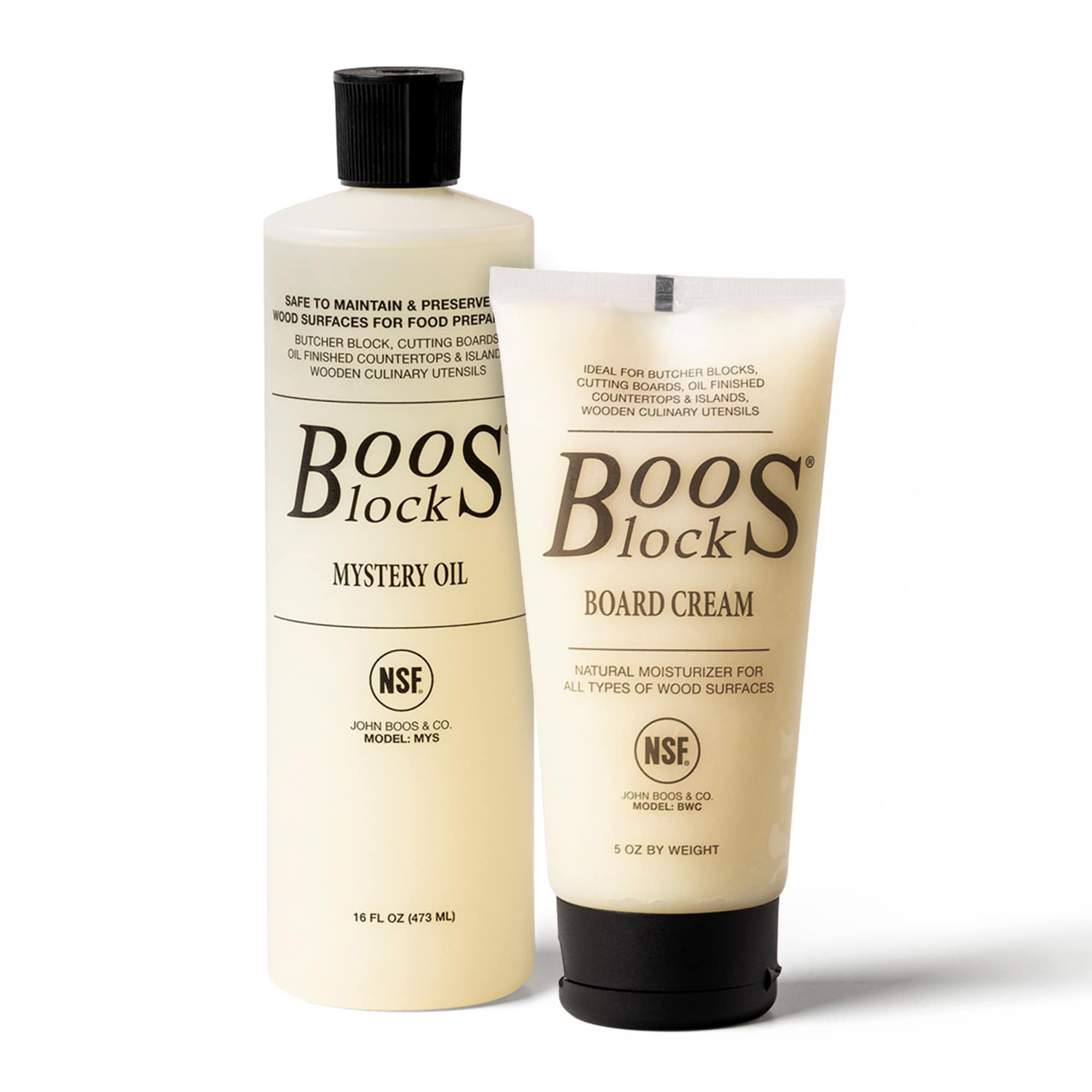 John Boos 322974 Mystery Oil and Moisture Cream for Butcher Blocks and Cutting Boards