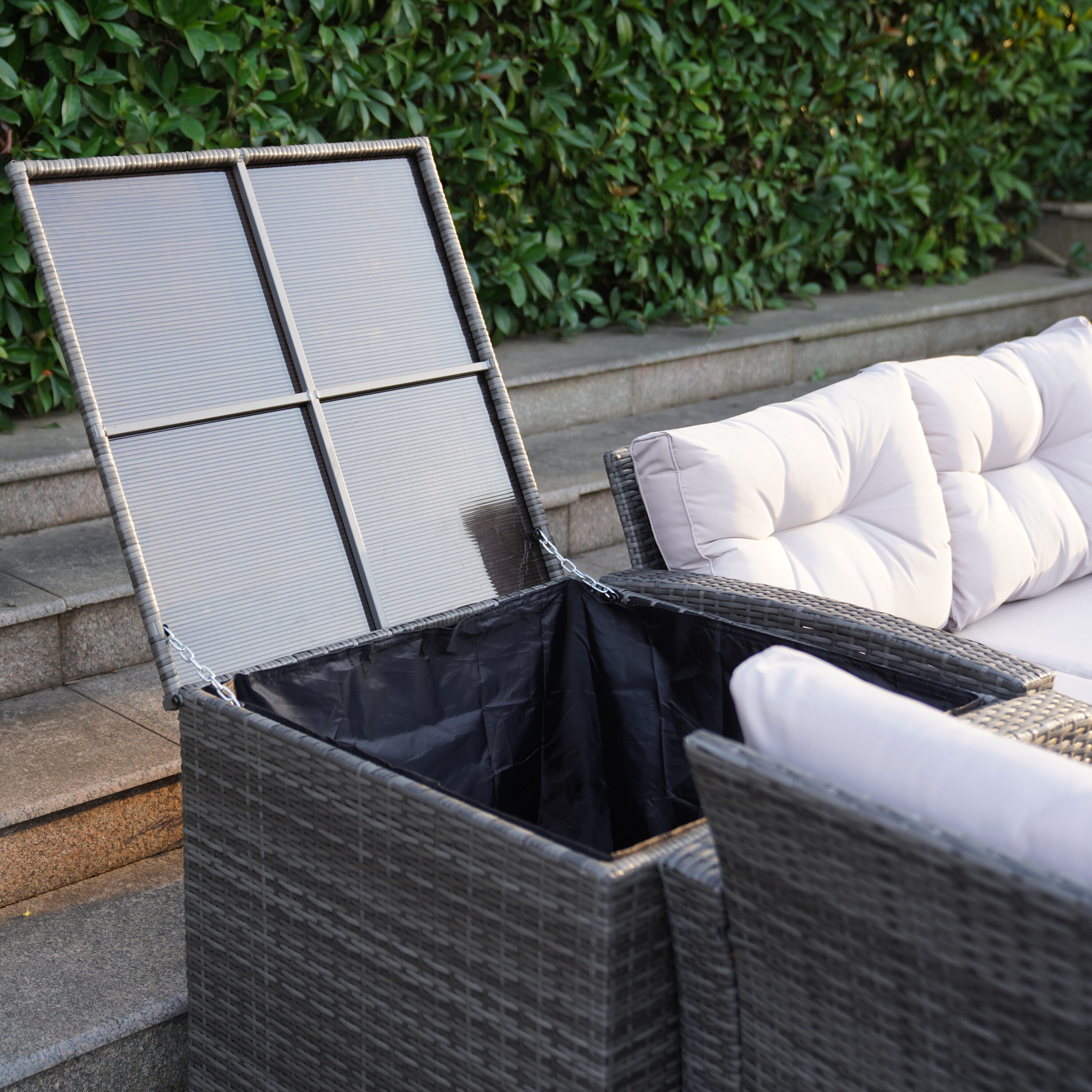 Moda Furnishings CMAS-1503-GR Patio-Conversation-Sets - View #10