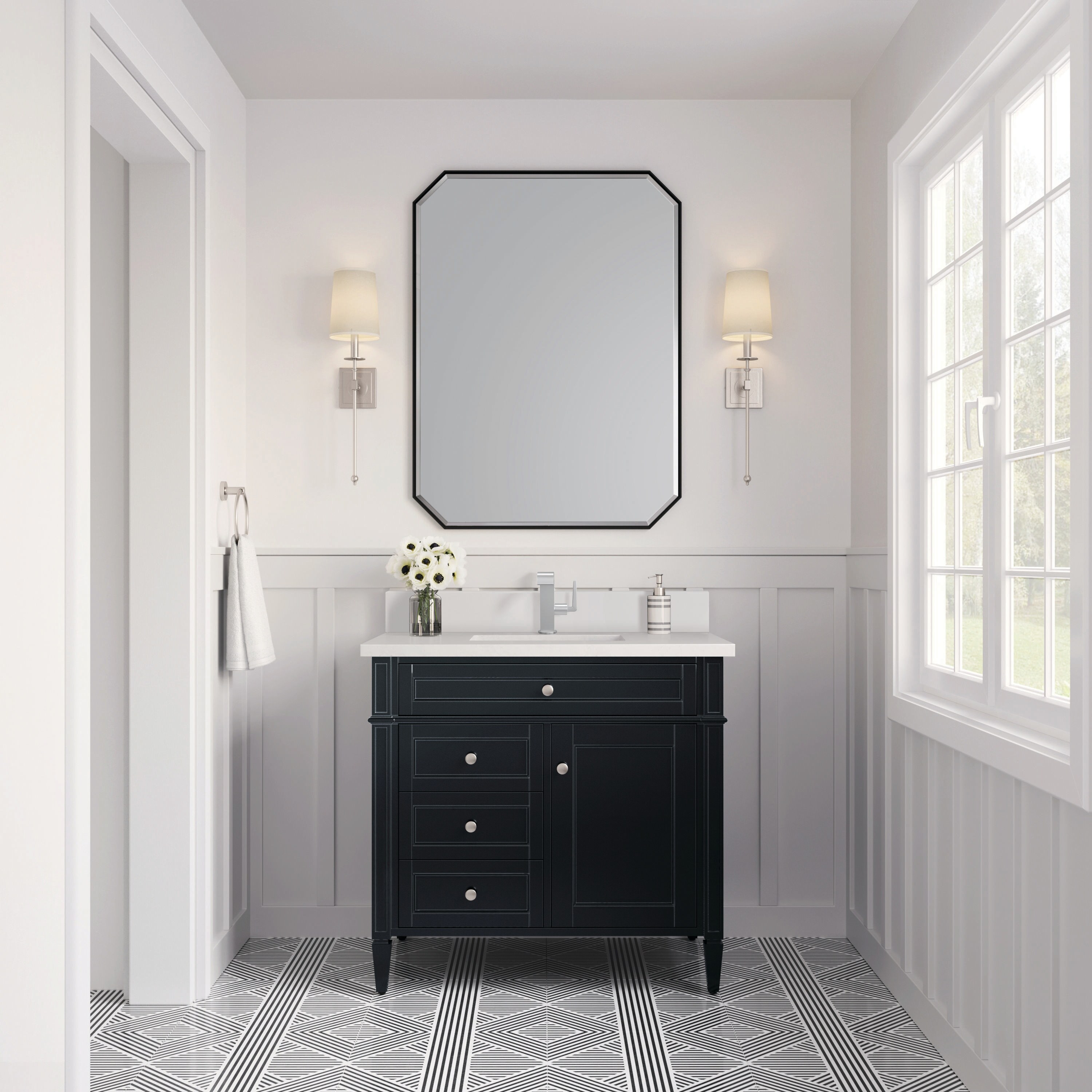 James Martin Vanities 650-V36-BKO-1WZ Bath-Vanity-Combo - View #2