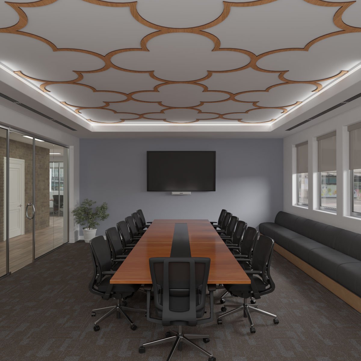 Ekena Millwork CELW67X67X0375WDLCH Wall-Panels - View #9