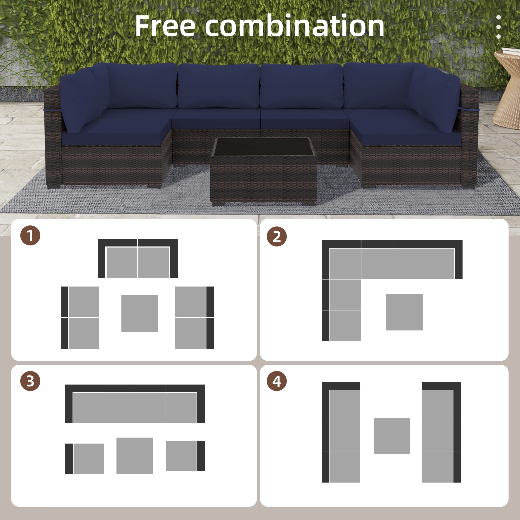 Patio Watcher LSRS007825 Patio-Conversation-Sets - View #5