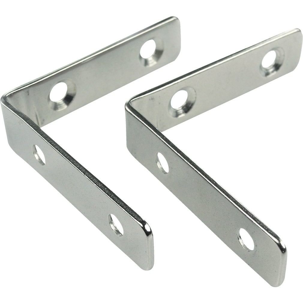 Seachoice  37551 Stainless Steel Angle Bracket - Pack of 2