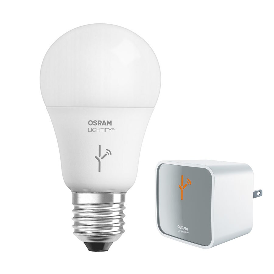 SYLVANIA 73830 LIGHTIFY 60-Watt EQ A19 Soft White Dimmable LED Light Bulb