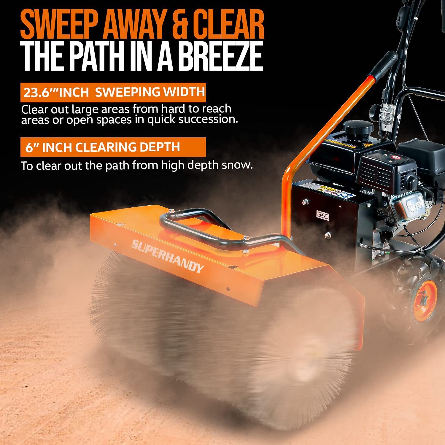 SuperHandy GUT097 lawnsweeper - View #6