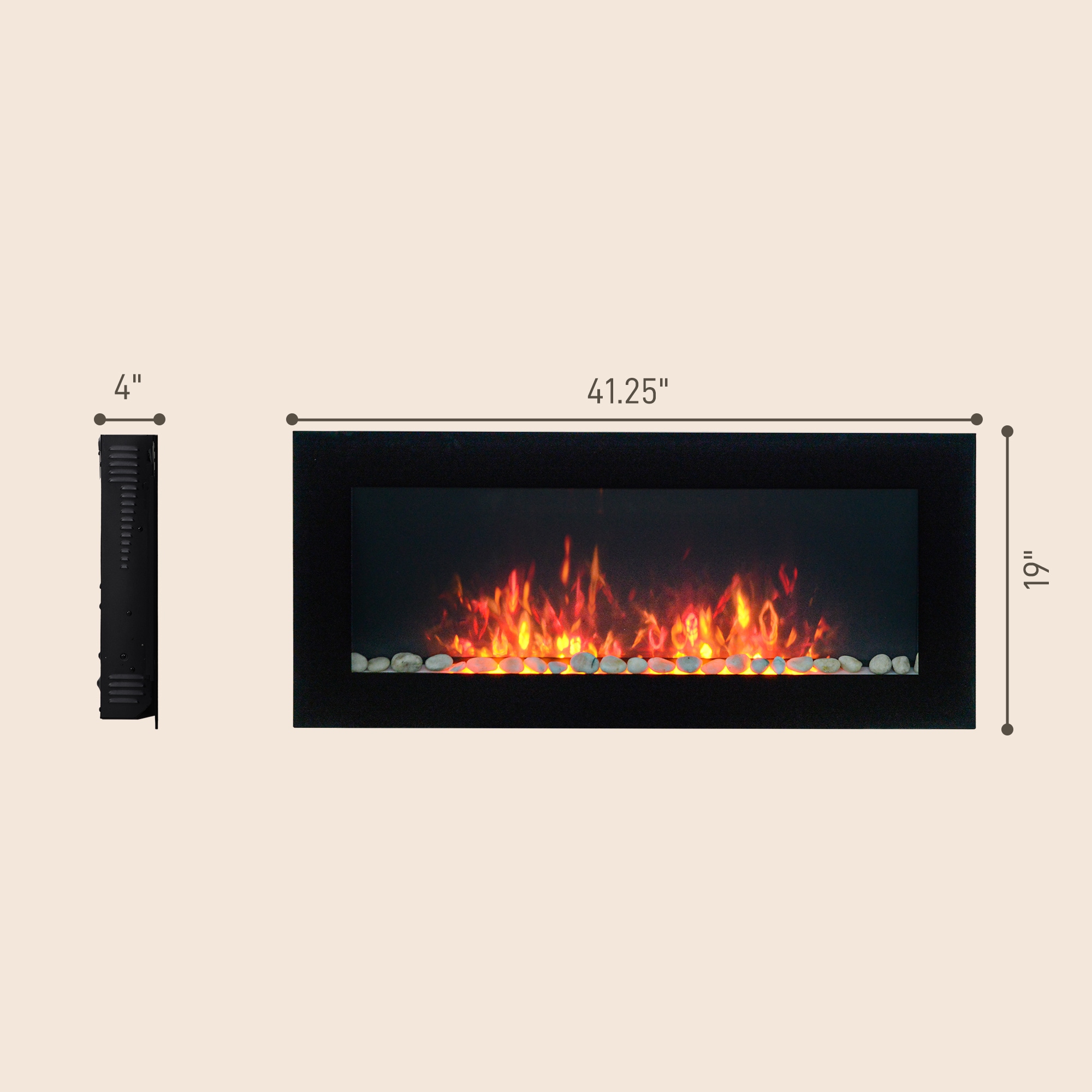 SINOFURN SYE740016BK Electric-Fireplaces - View #8