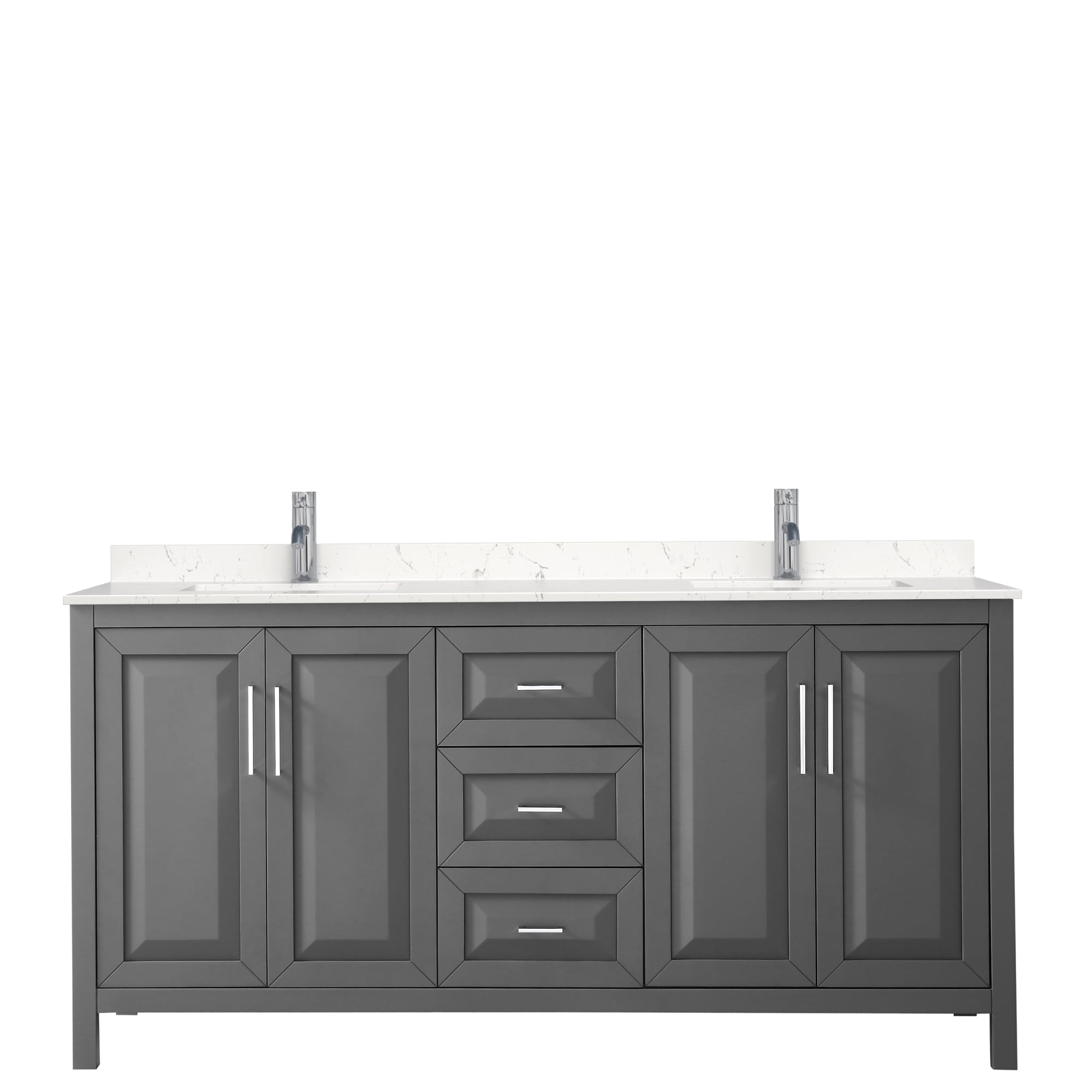 Wyndham Collection WCV252572DKGC2UNSMXX Bath-Vanity-Combo - View #3