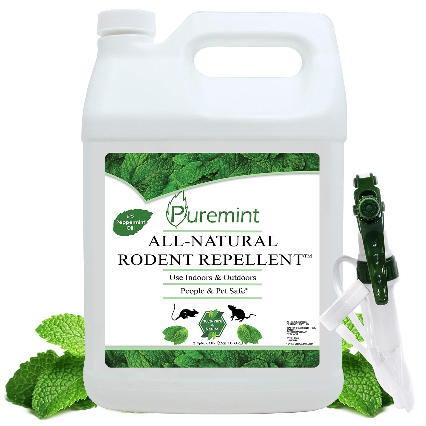 Puremint 1 Gallon(s) Rodent Repellent #PM-RR-G-T