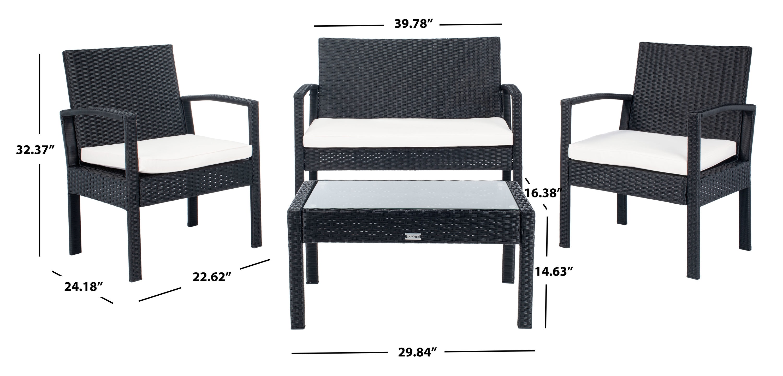 safavieh outdoor table