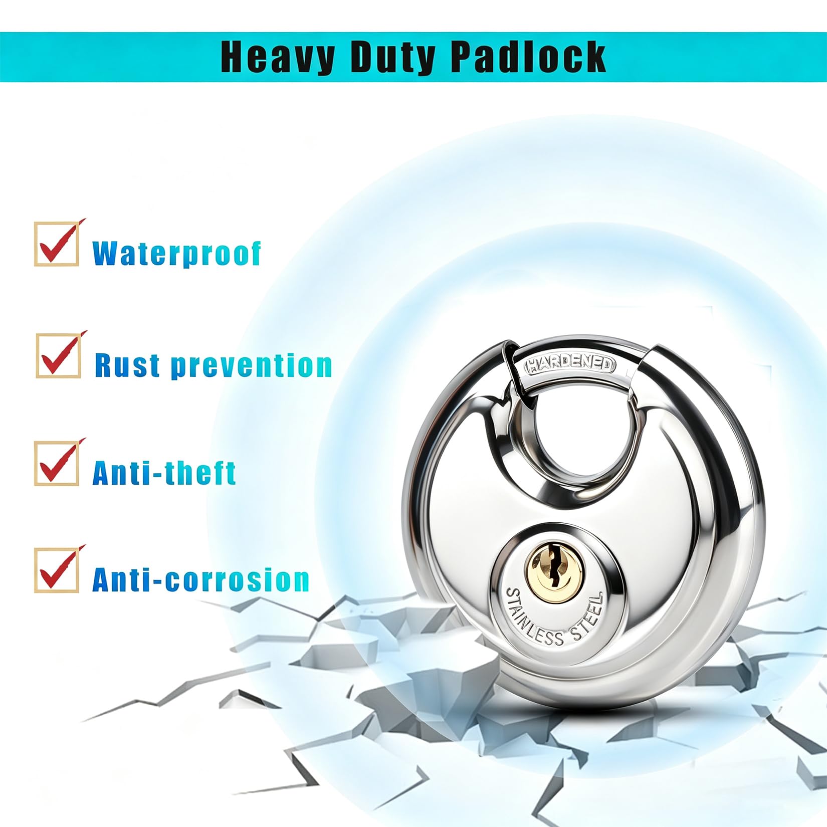 CYIKE LCY0810E373 Padlocks-Locks-Cables - View #3