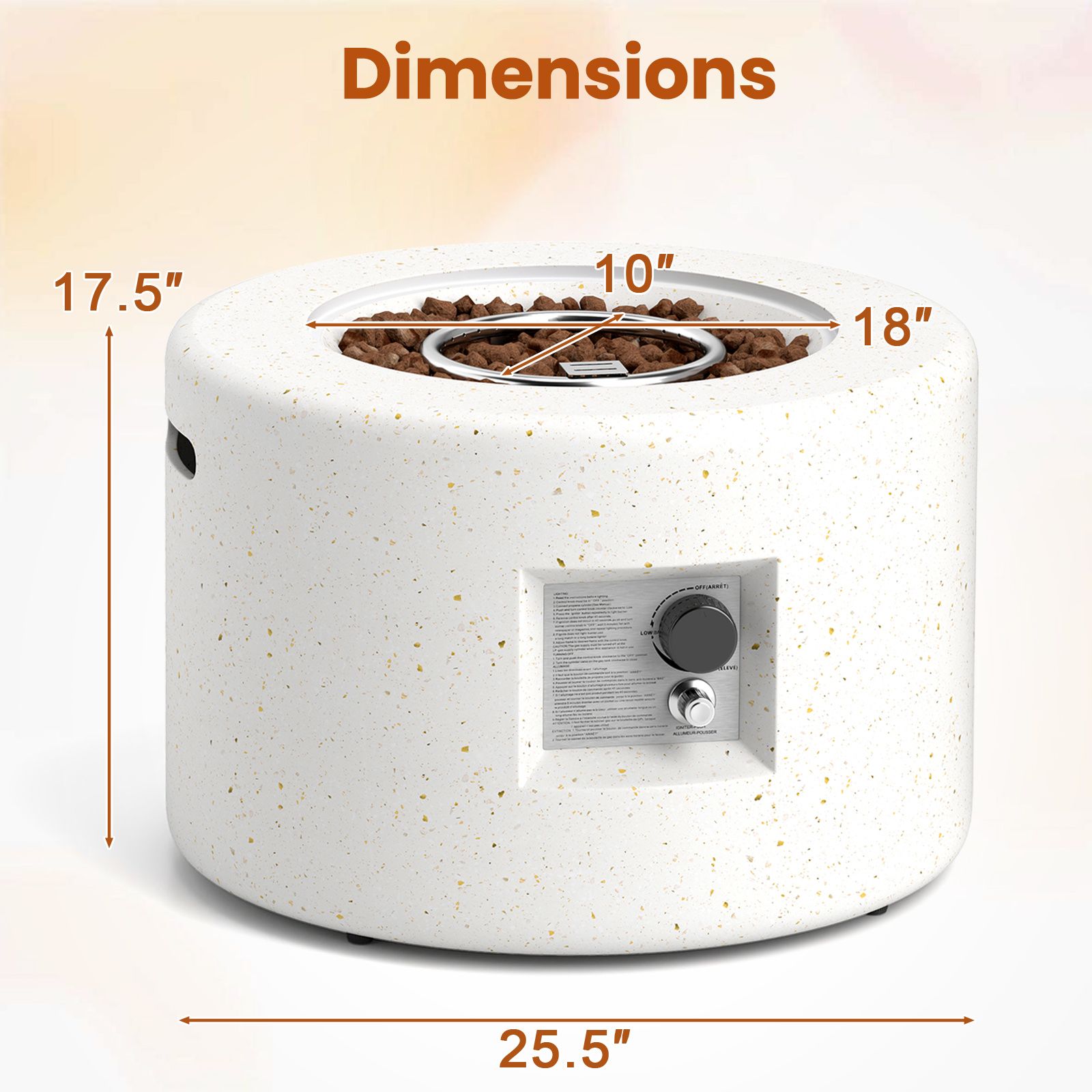 Slickblue D-CO-48021PN Outdoor-Gas-Firepits - View #4