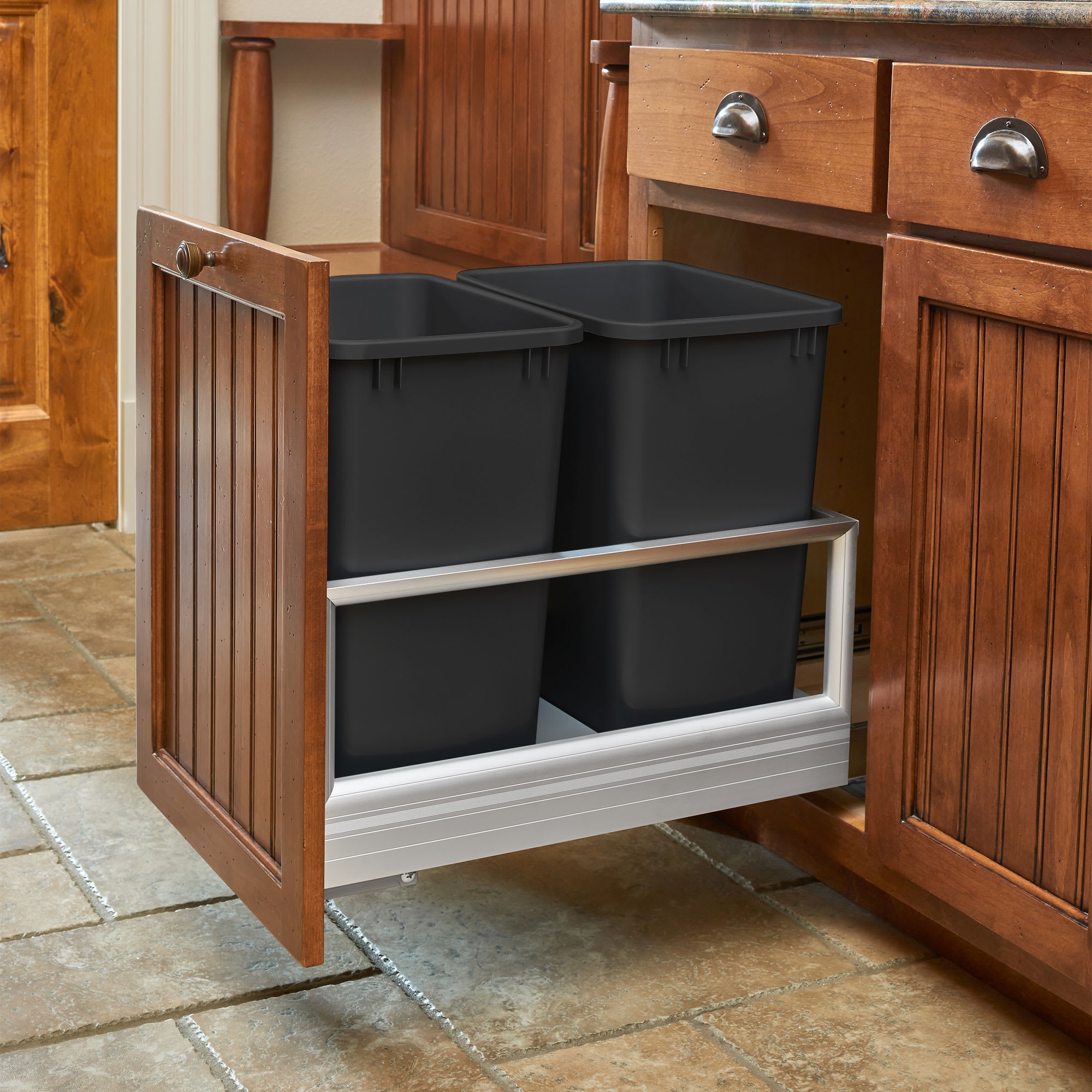 Rev-A-Shelf 397910 Pullout-Trash-Cans - View #5