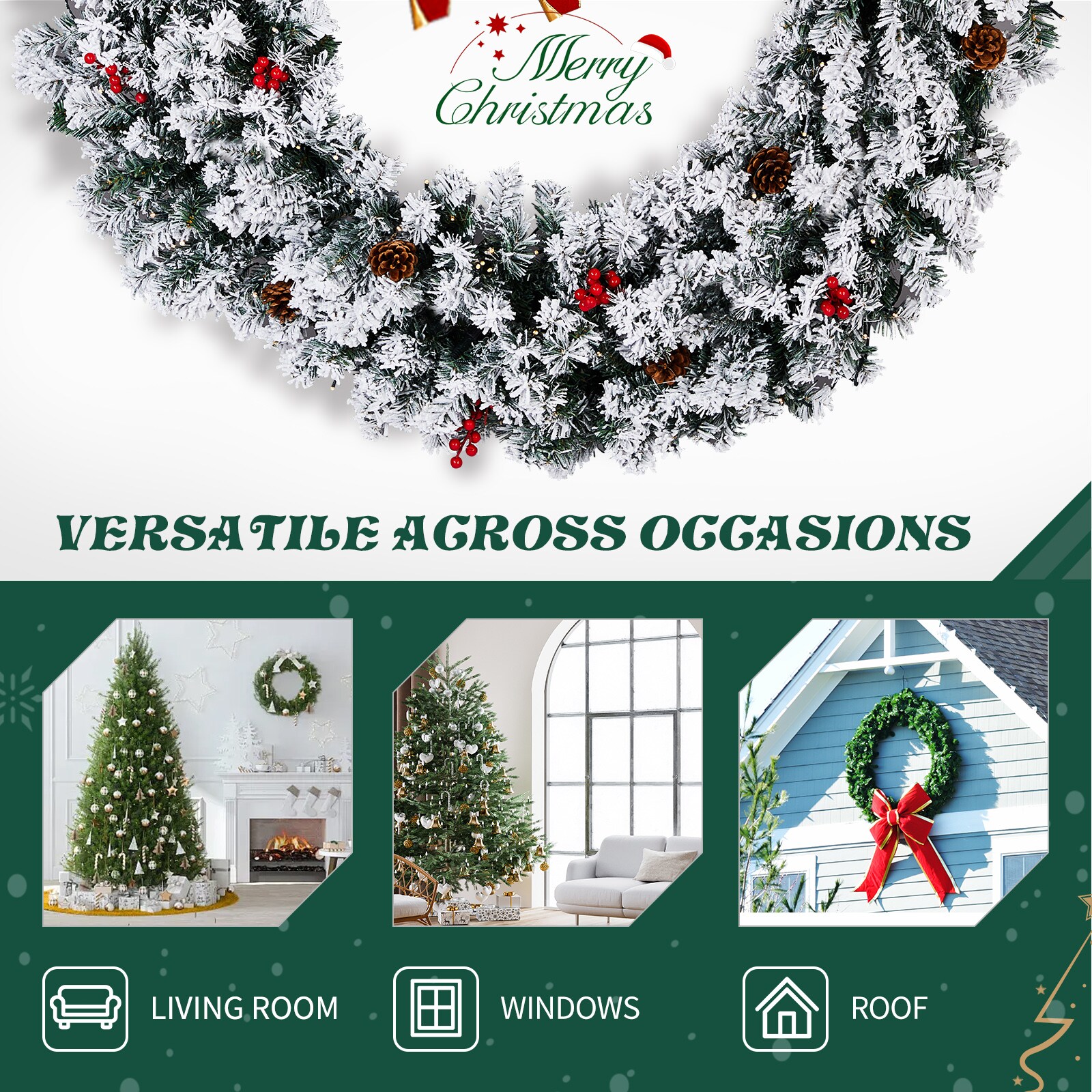 VEELIKE 26820547-SYZN Outdoor-Christmas-Decor - View #6