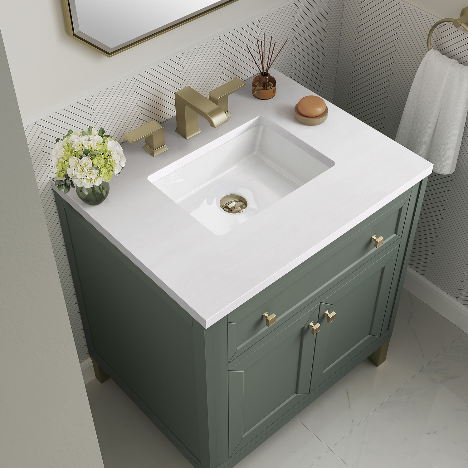 James Martin Vanities 305-V30-SC-3WZ Bath-Vanity-Combo - View #4