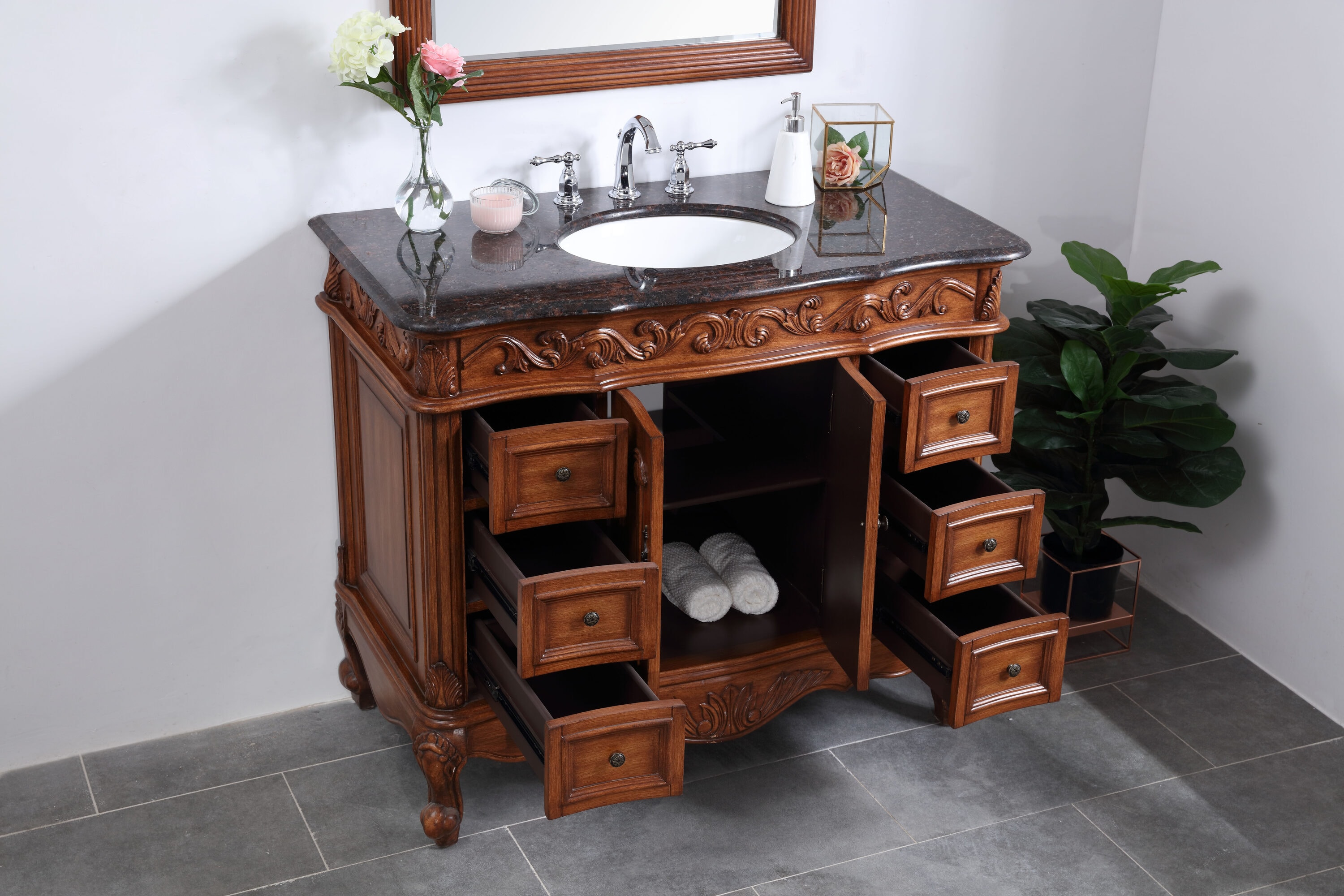 Elegant Decor FI116442TK Bath-Vanity-Combo - View #9
