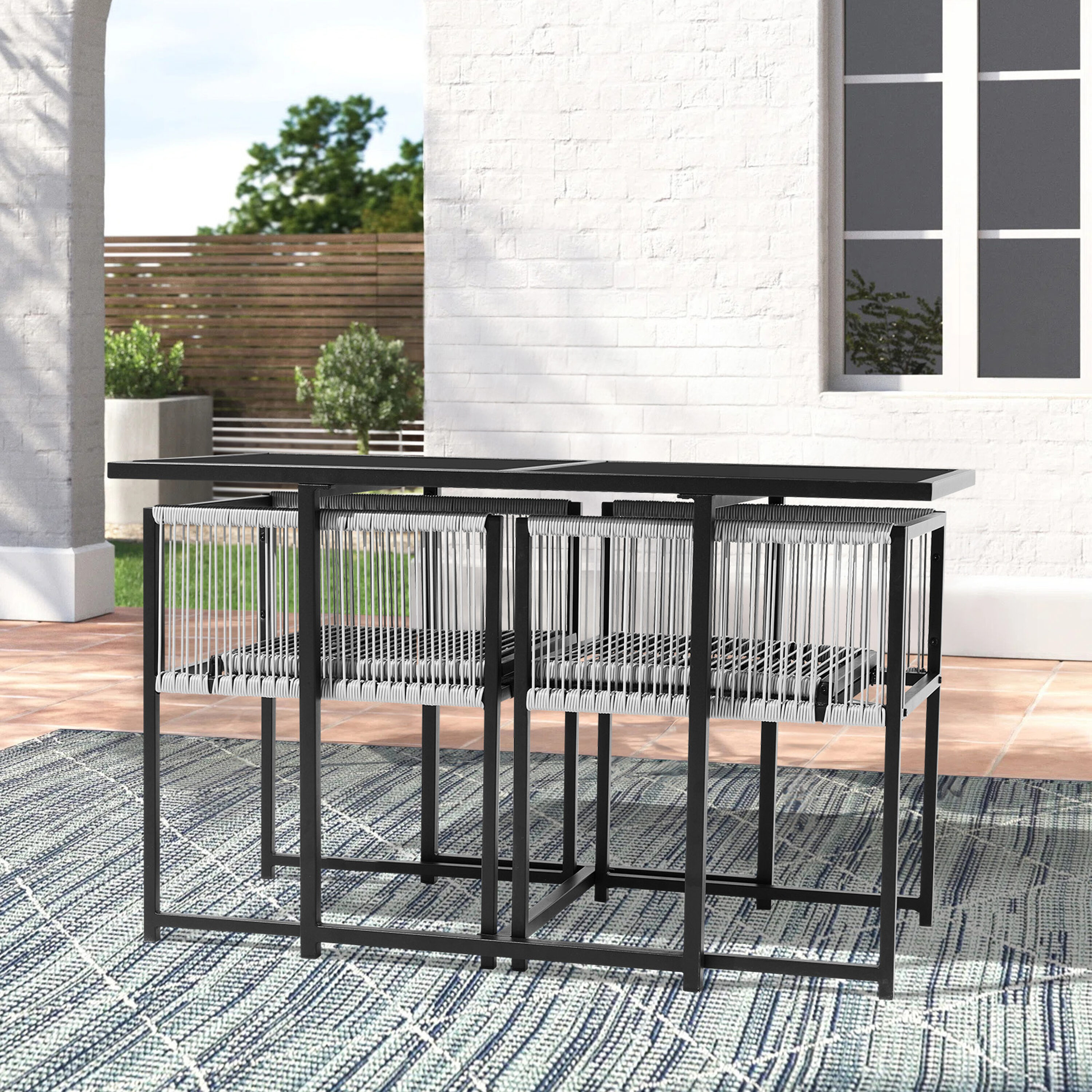 JEAREY TSLZHTJ-BK Patio-Dining-Sets - View #8