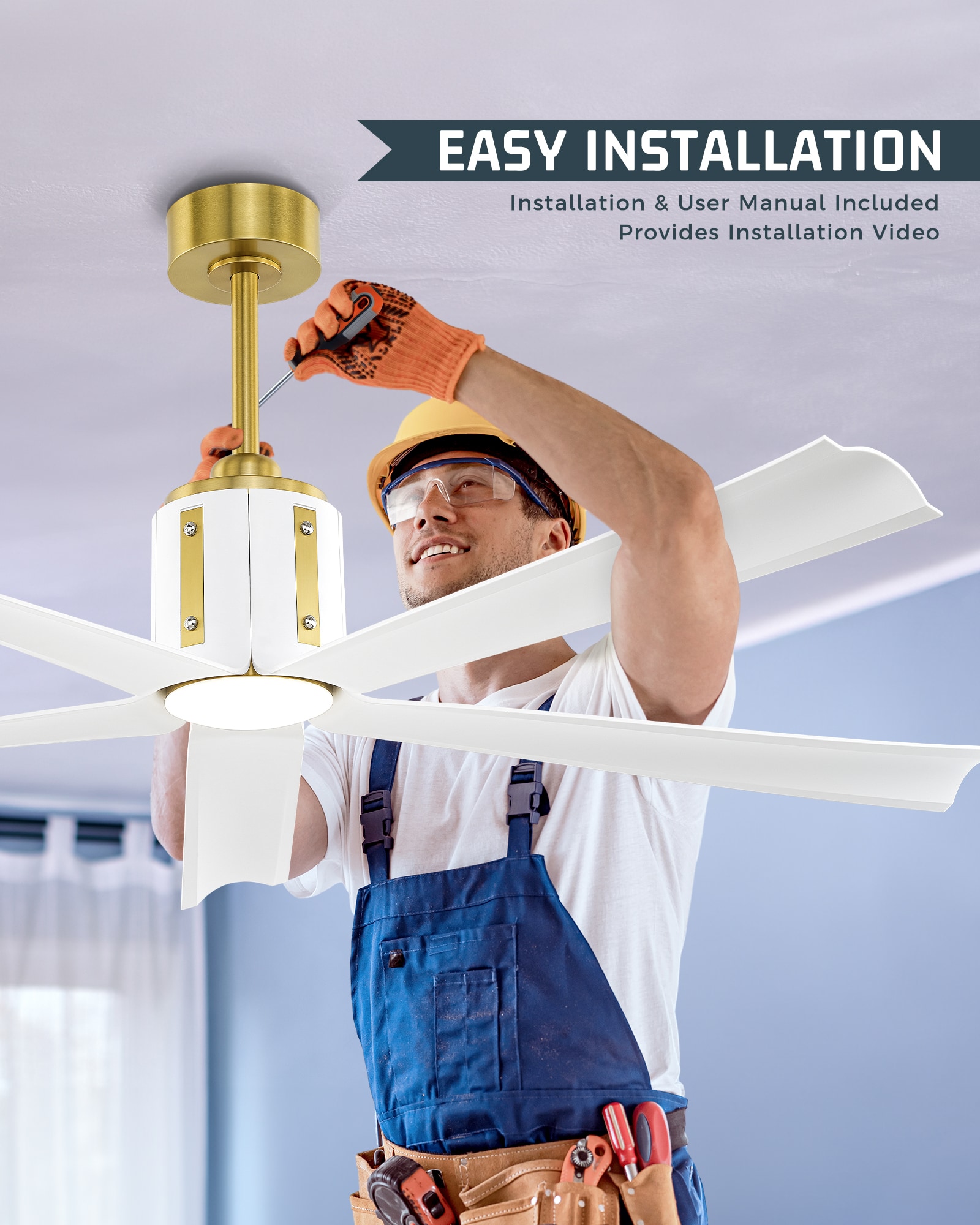 LTMATE LSLT-CF02-BGW Ceiling-Fans - View #8