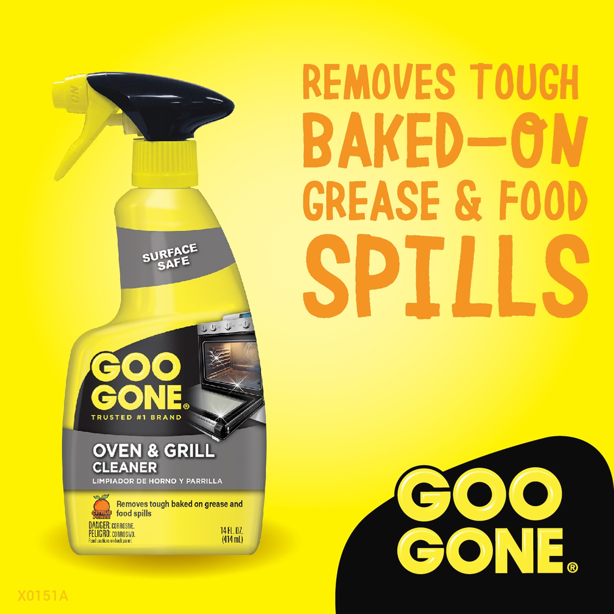 Zep Oven & Grill Cleaner Removes Grease Carbon Deposit Waste Grime