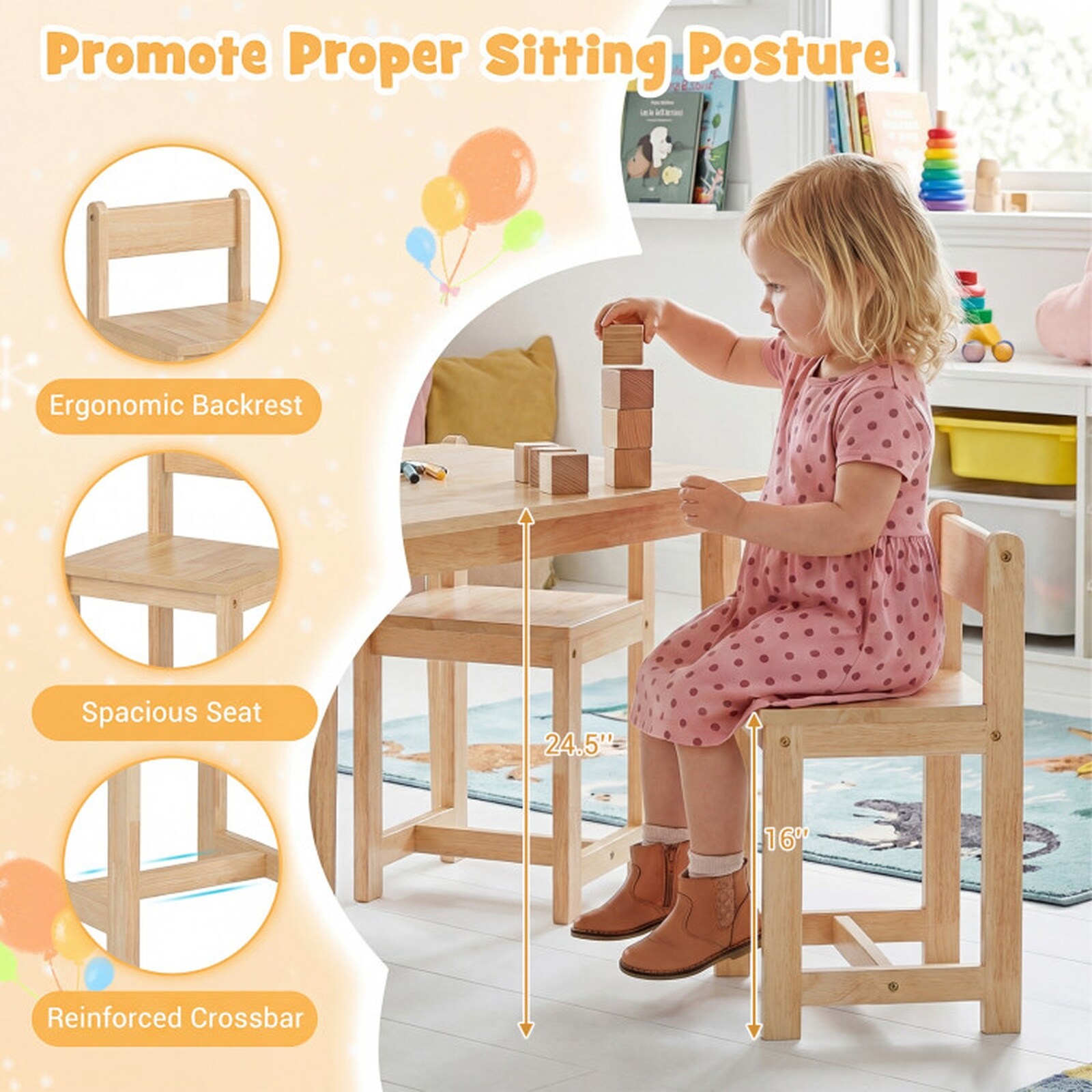 SUGIFT LW108SUGHY3405 Kids-Play-Tables - View #6